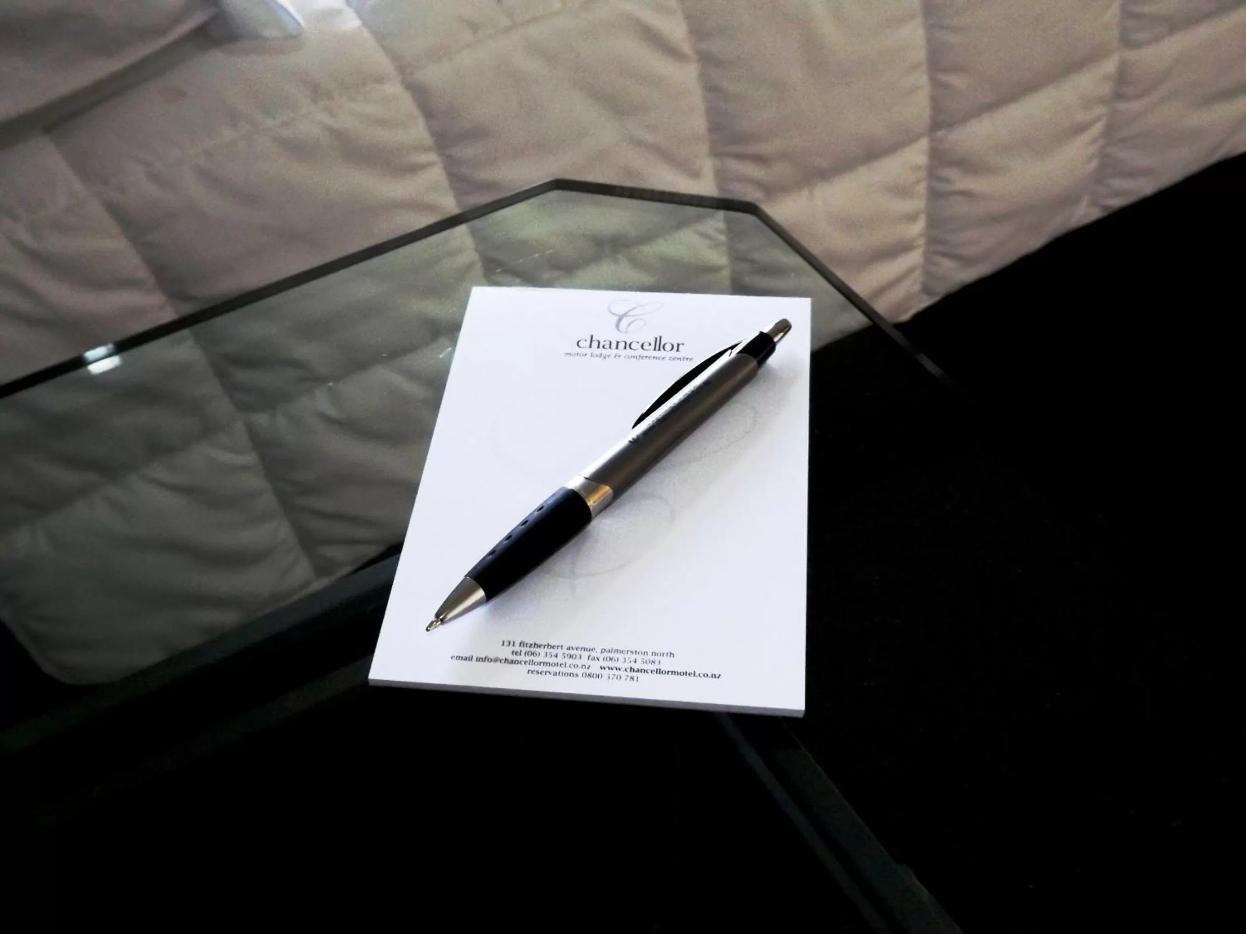 Decorative detail in Chancellor Motor Lodge and Conference Centre