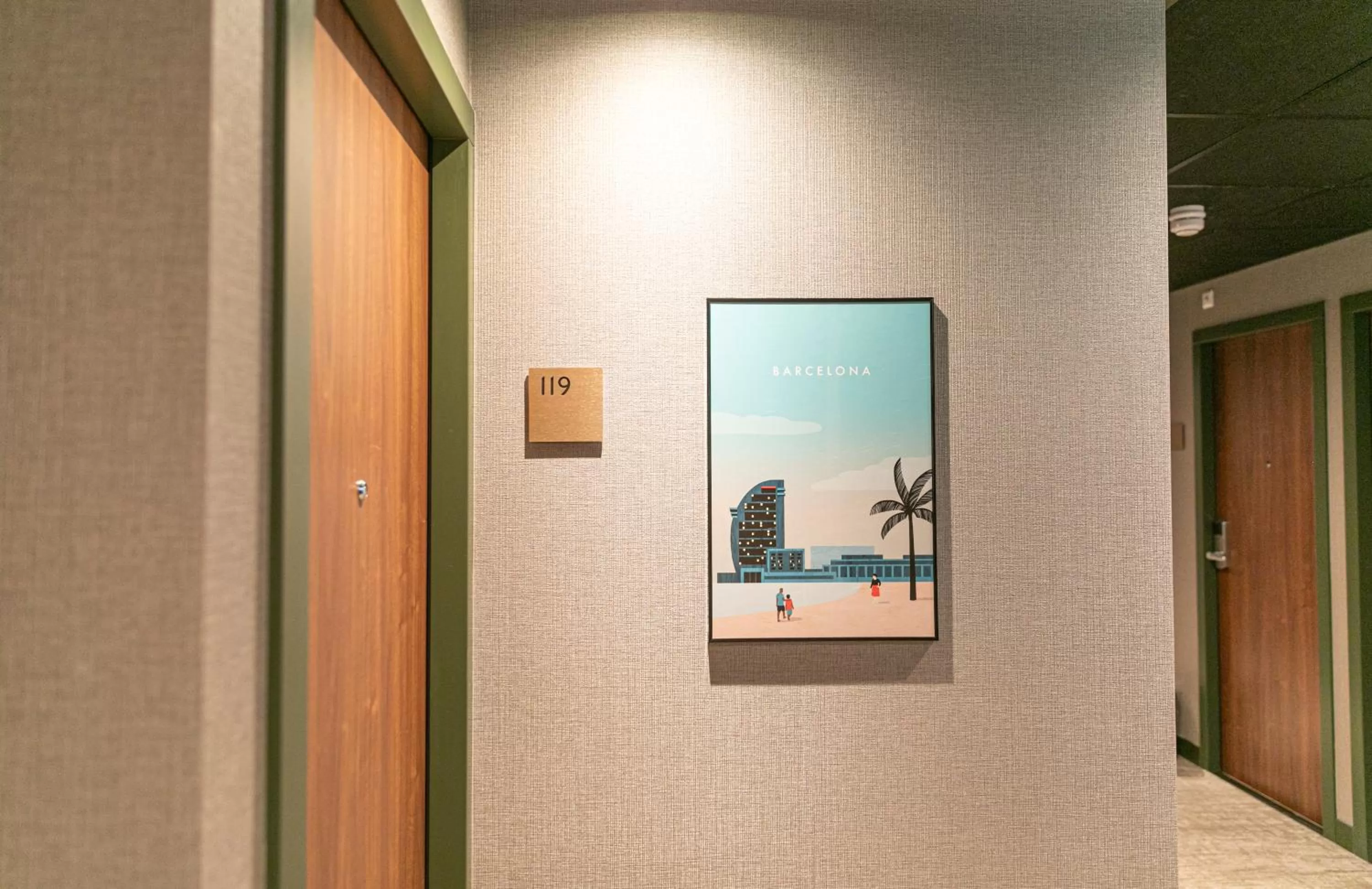 Decorative detail in Distrikt Hotels Amsterdam Zaandam