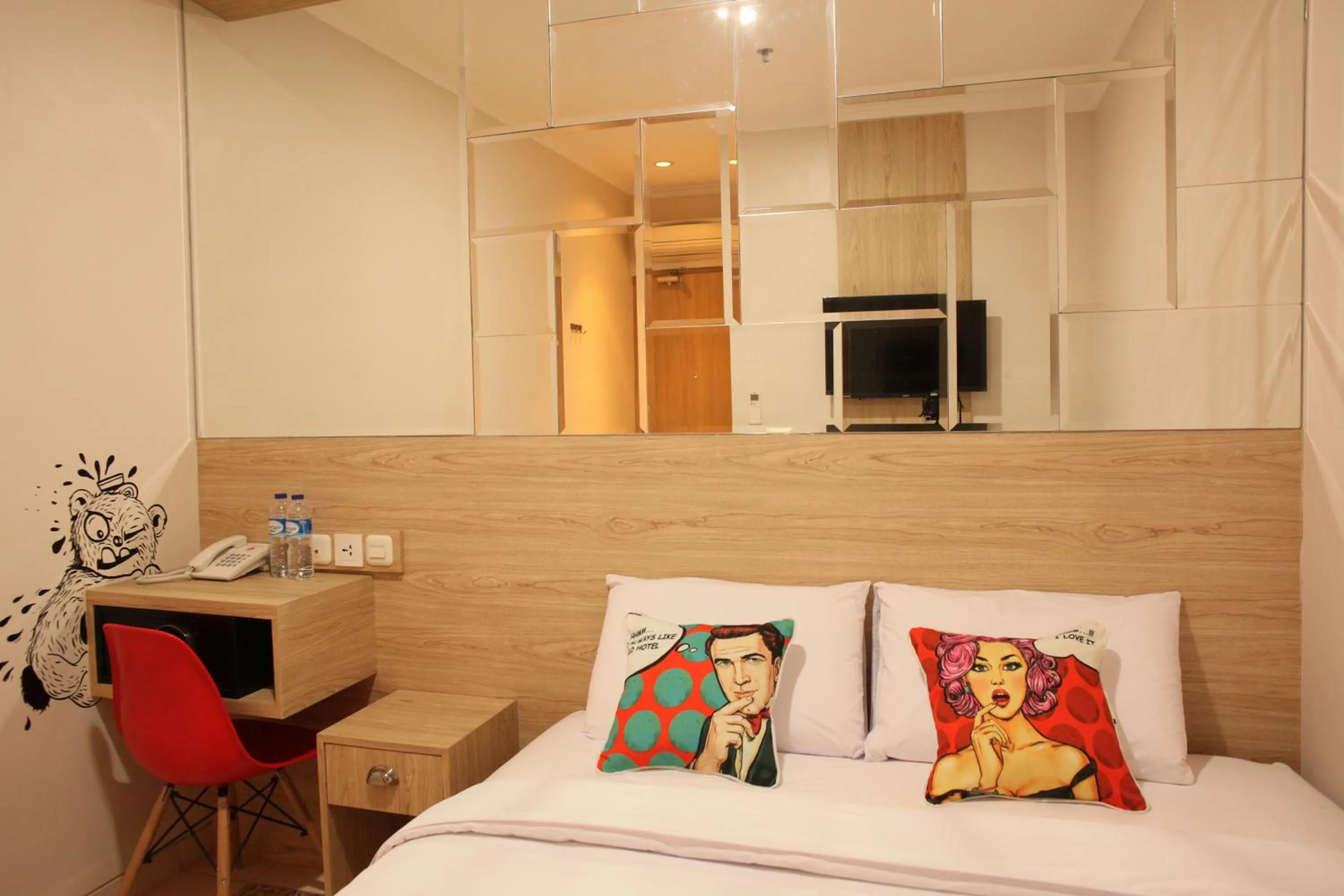 Bedroom, Bed in Bold Hotel Jakarta