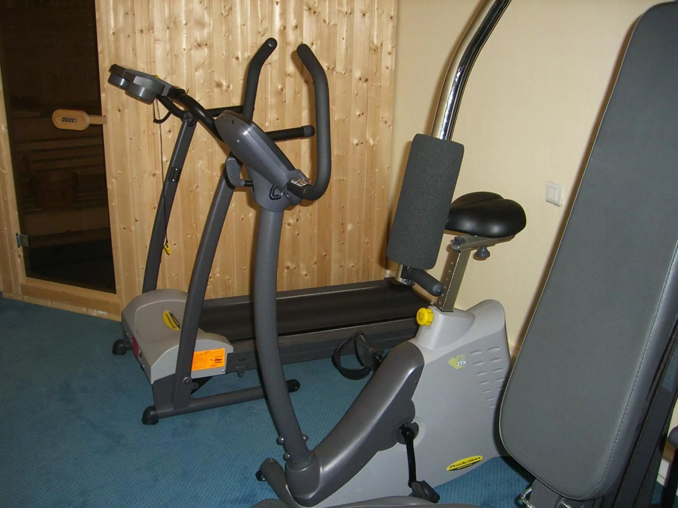 Fitness centre/facilities in Hotel de Champagne