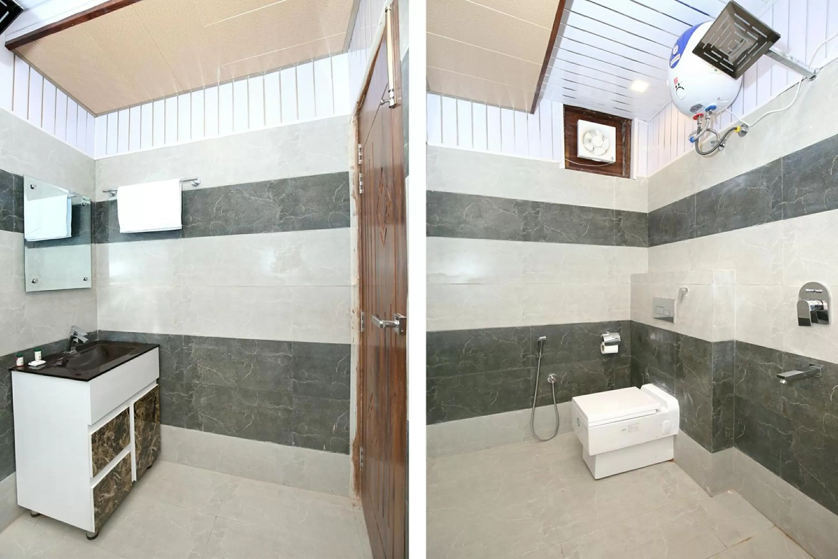 Bathroom in Capital O Hotel Royal