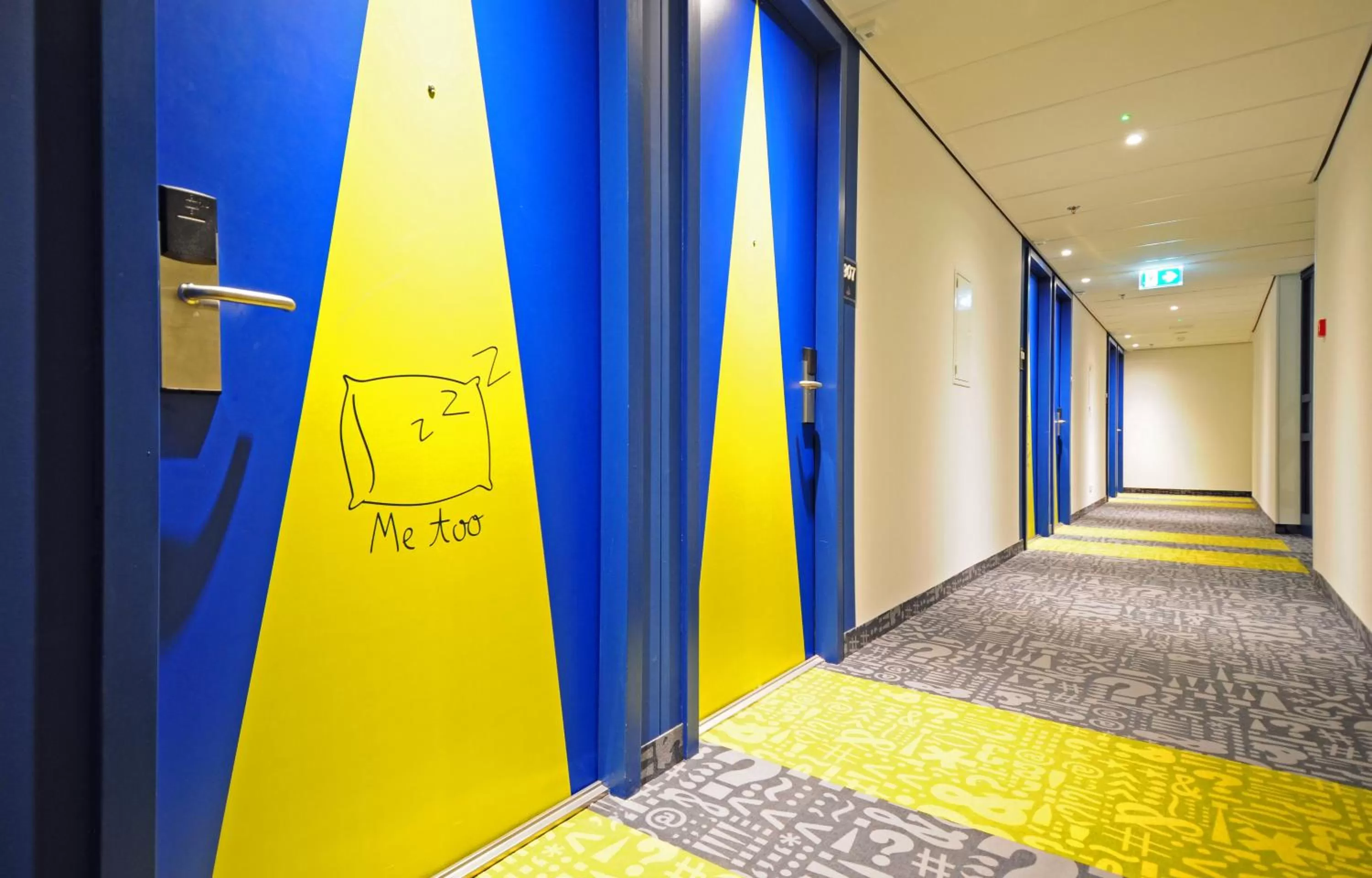 Decorative detail in ibis budget Amsterdam City South