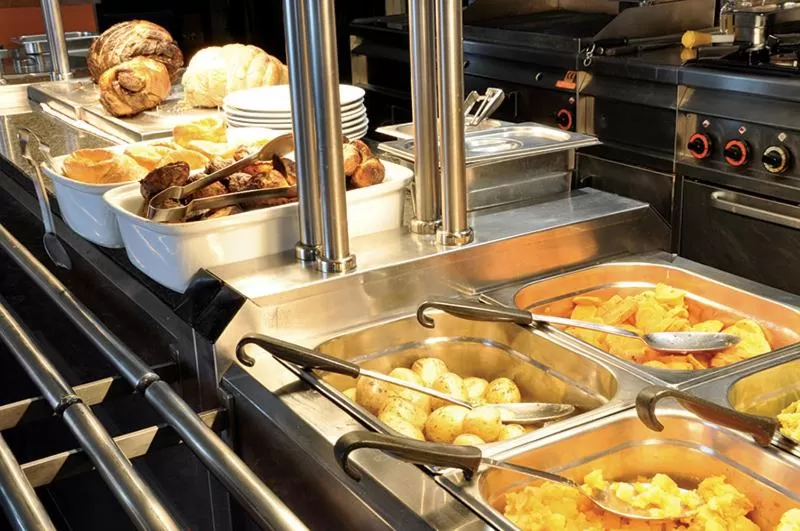 Food close-up, Food in Babbacombe Royal Hotel and Carvery