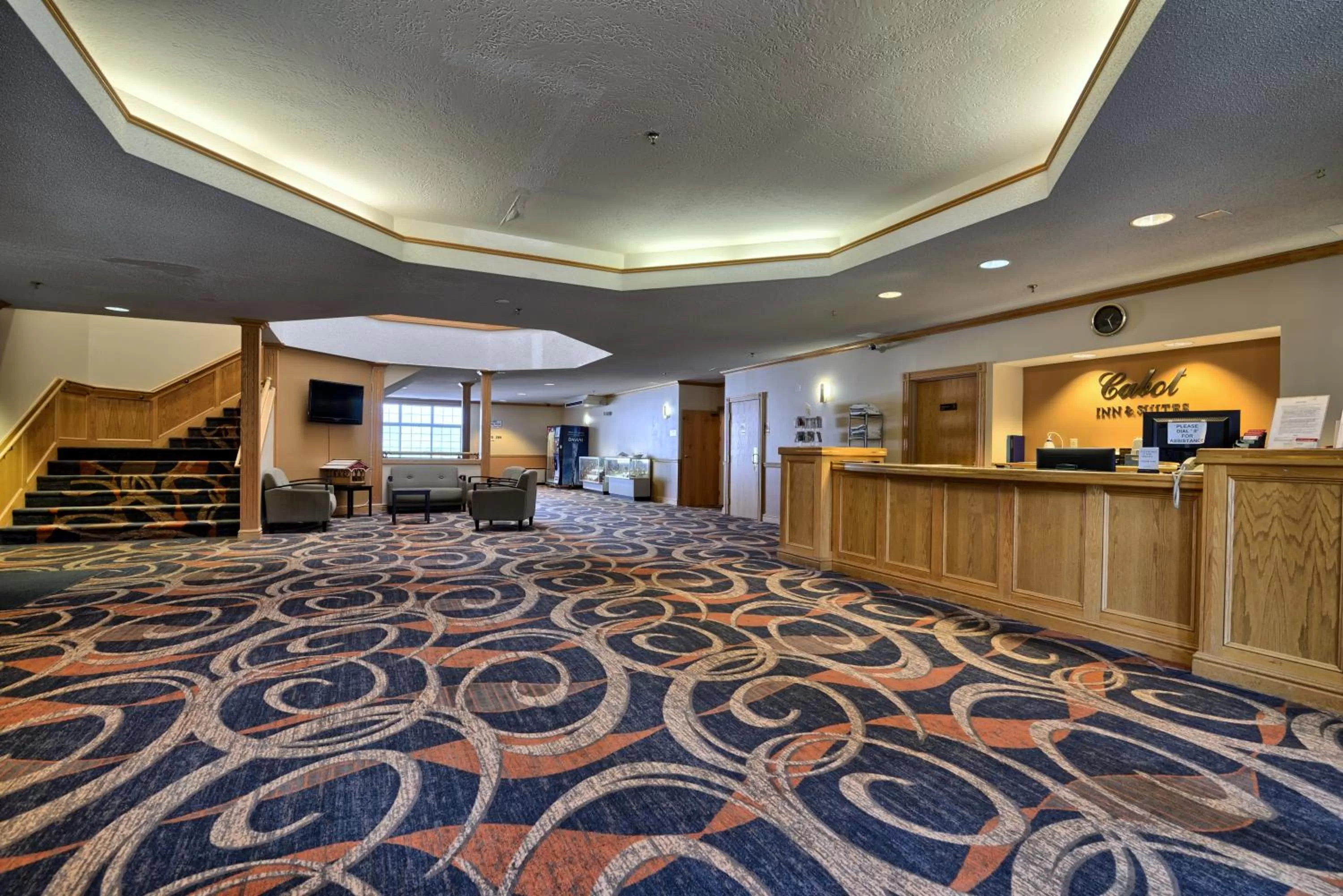Lobby or reception in Cabot Inn & Suites