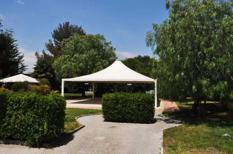 Garden in Hotel Holiday