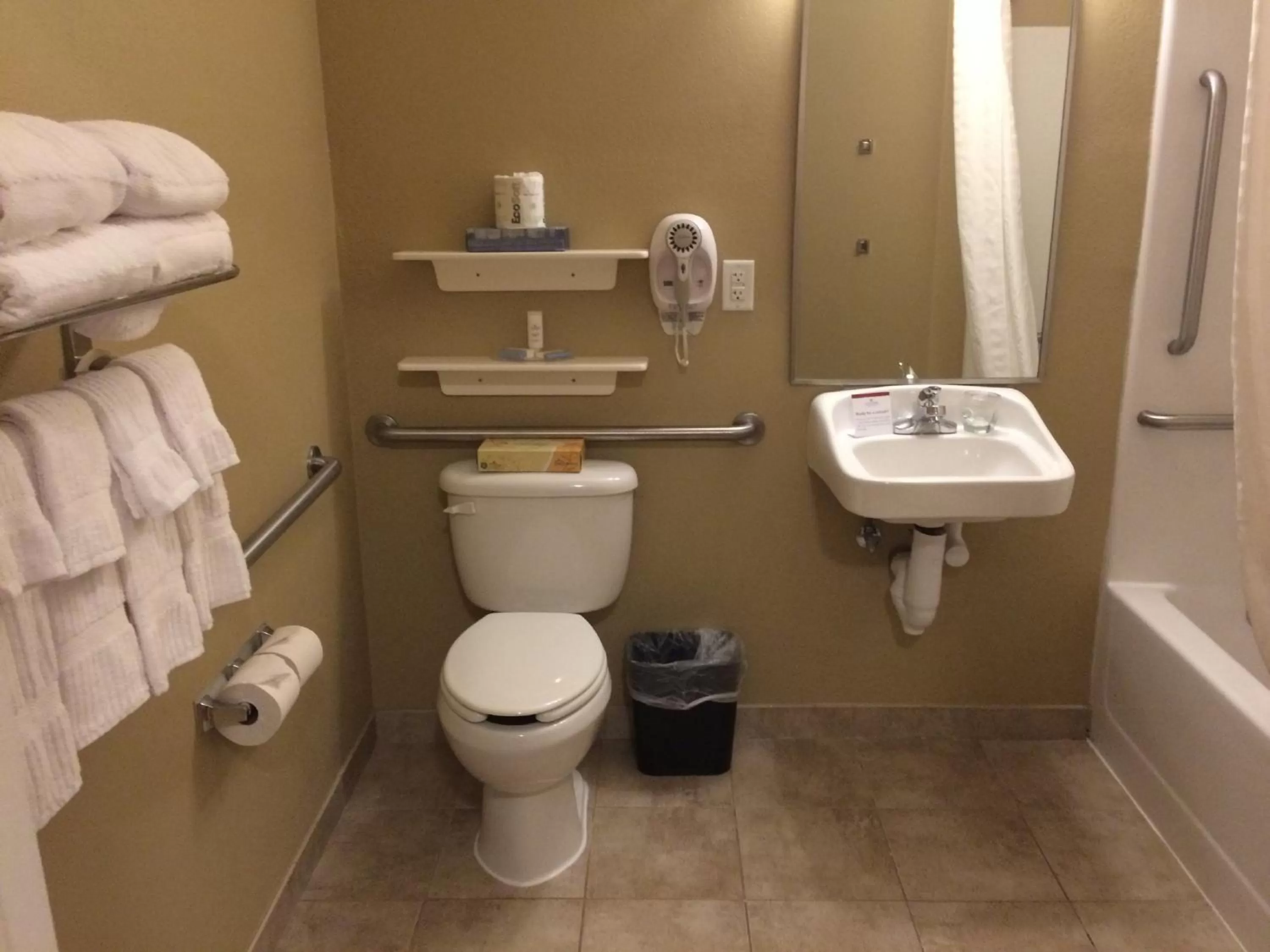 Studio Suite with Two Queen Beds and Hearing Mobility Accessible Tub in Candlewood Suites Watertown Fort Drum, an IHG Hotel