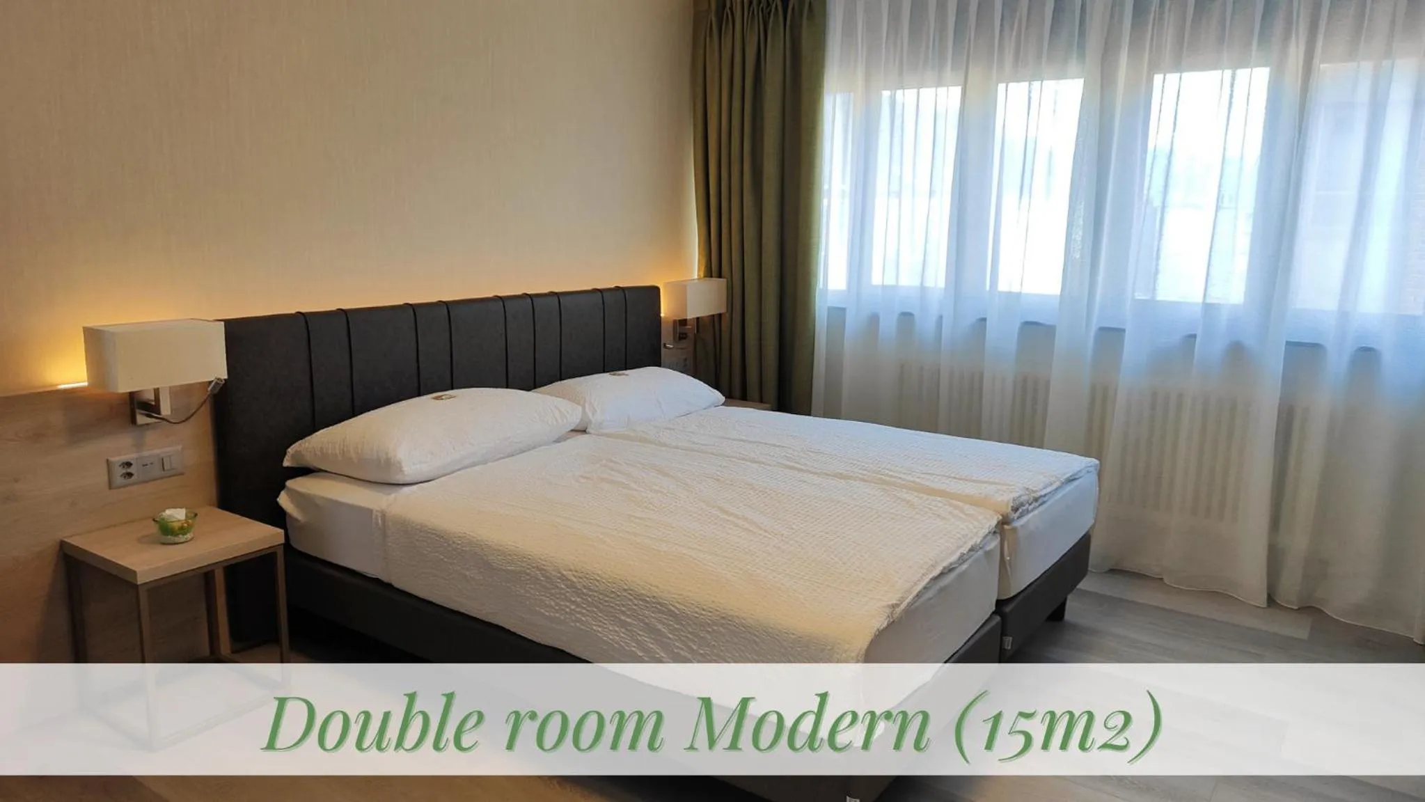 Modern Double Room with Mountain View - single occupancy in Hotel Nessi Locarno