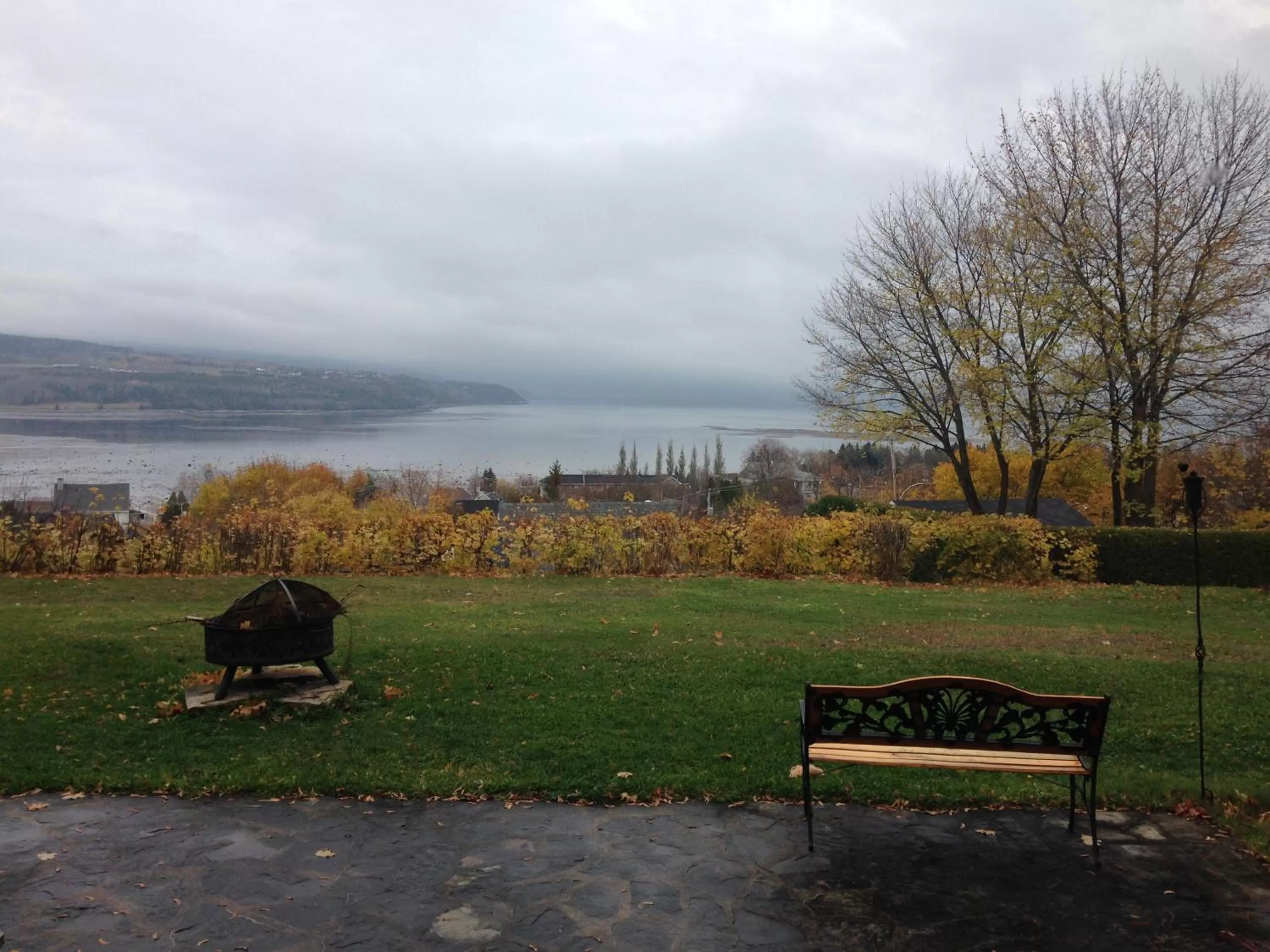 View (from property/room) in Auberge sur la Côte