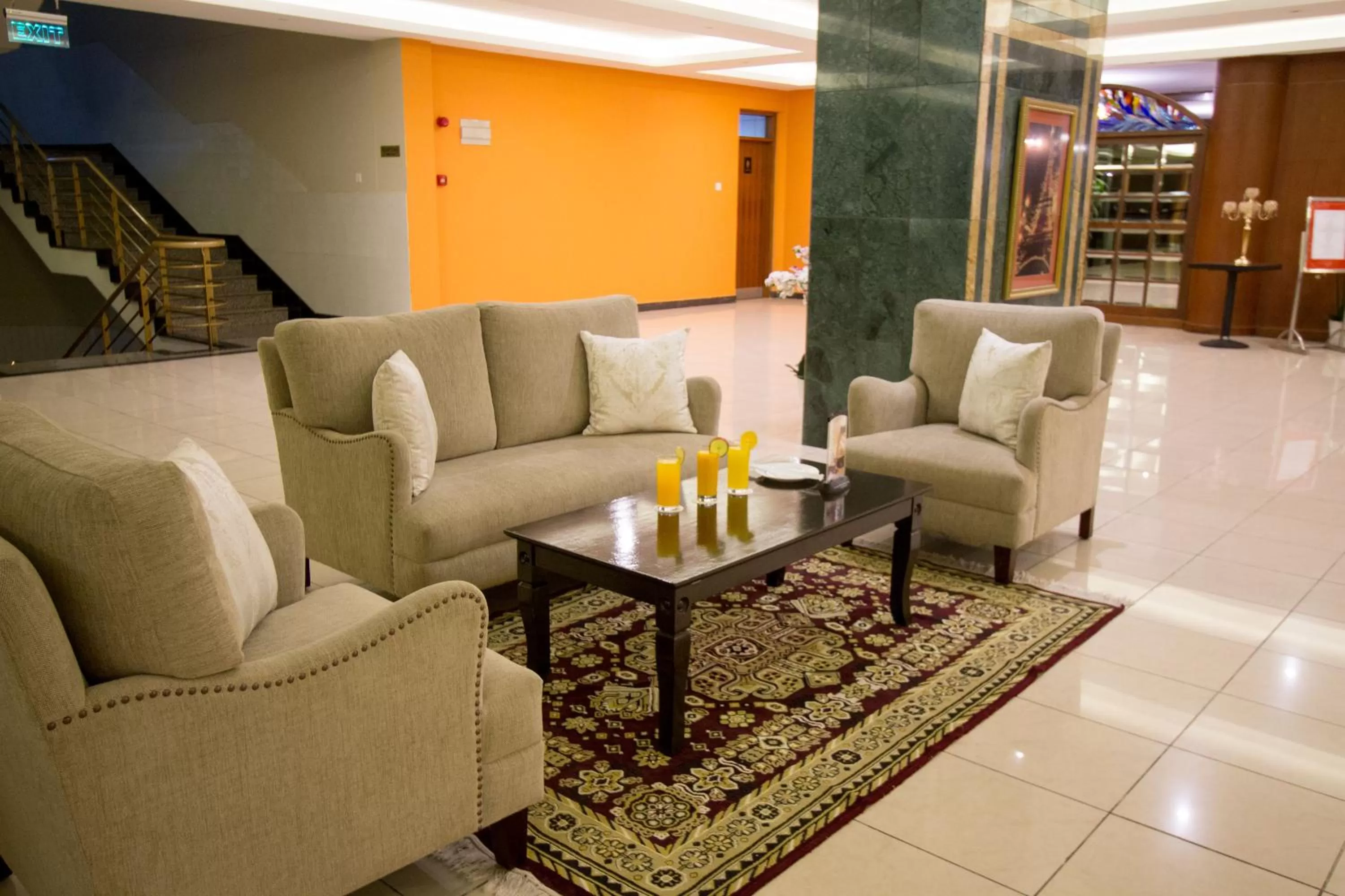 Communal lounge/ TV room in The Panari Hotel - Near Jomo Kenyatta International Airport