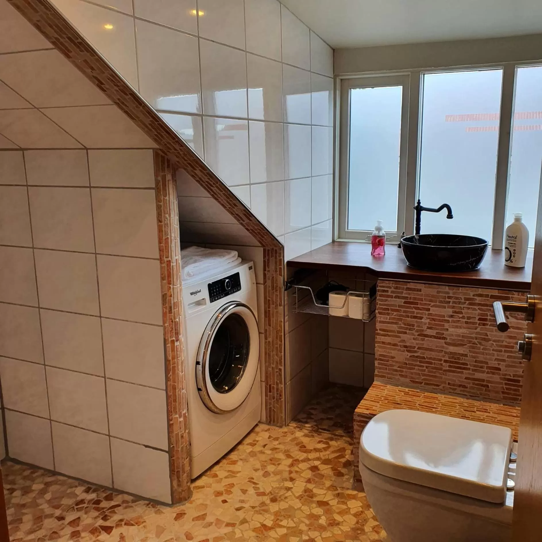 Bathroom in E18 Apartments