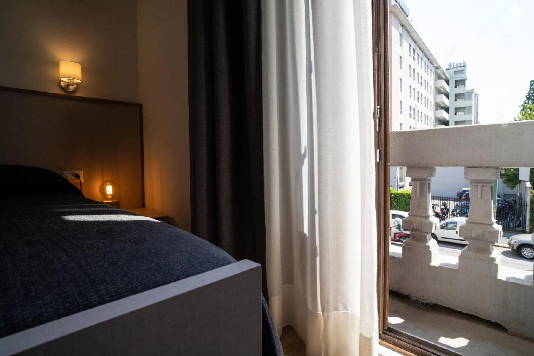 Bed in Villino Milano