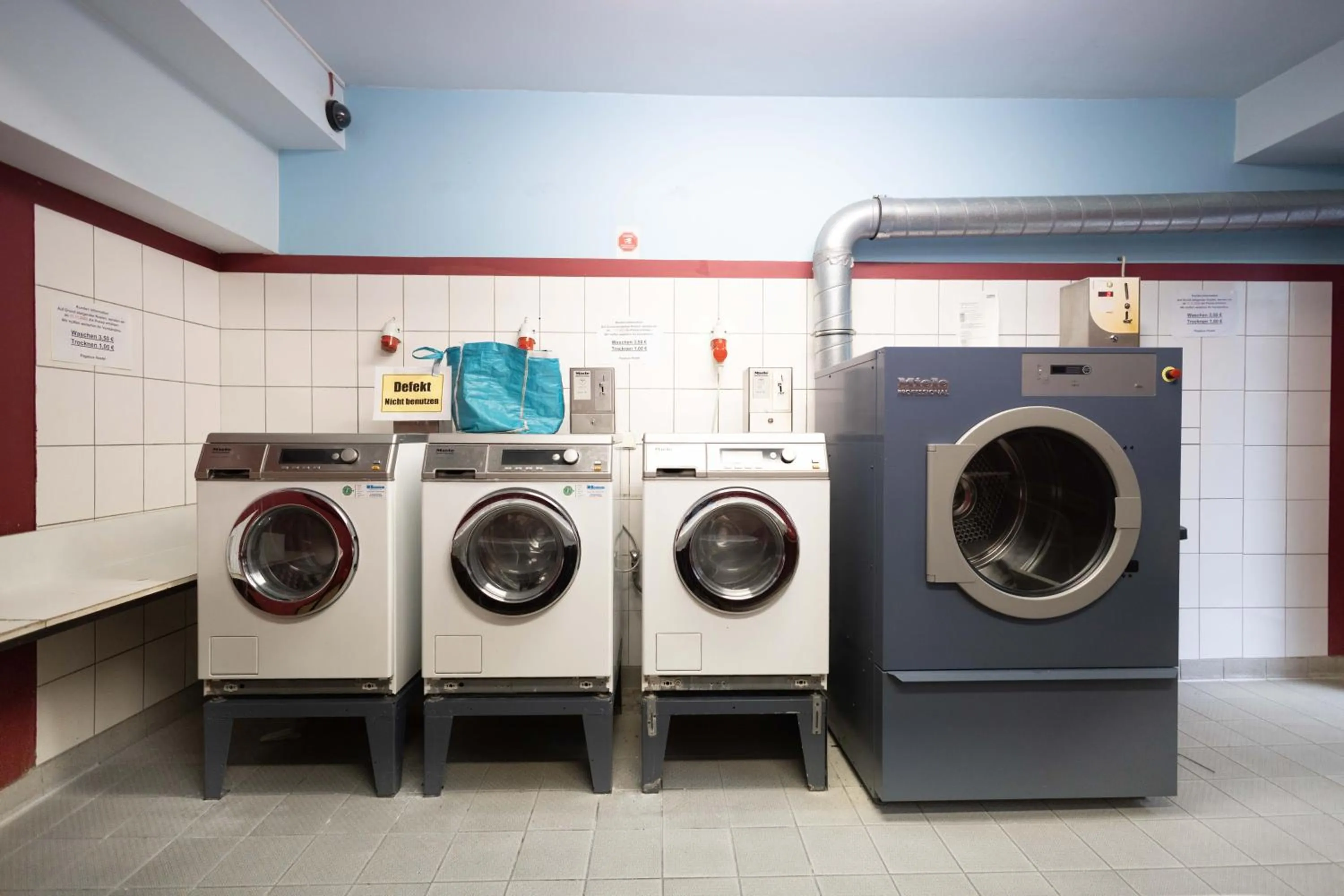 laundry in Pegasus Hostel Berlin