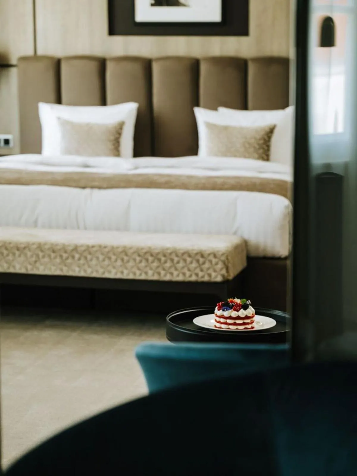 Bed in Anna Grand Hotel