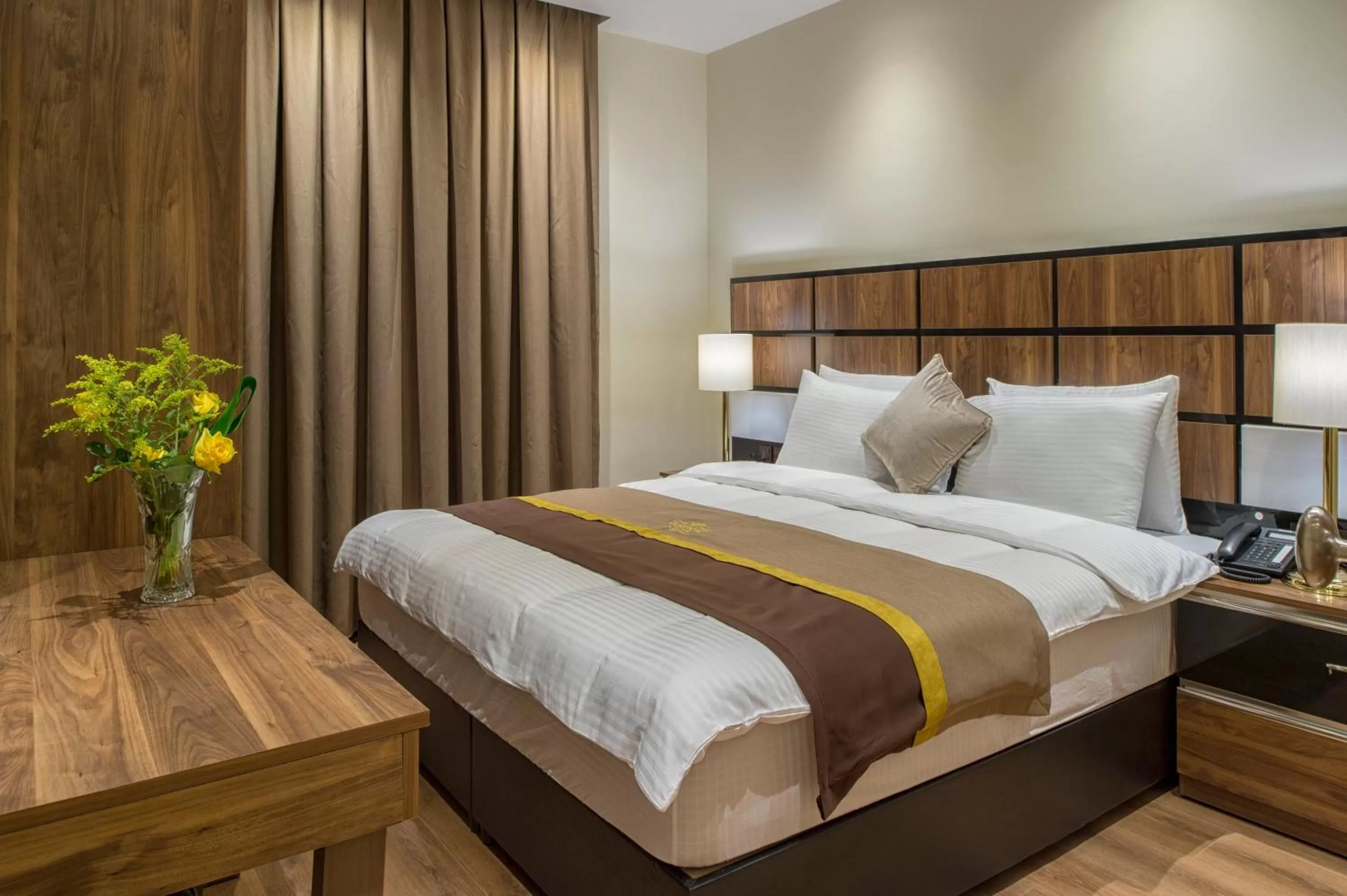 Bed in Classical Hotel Suites