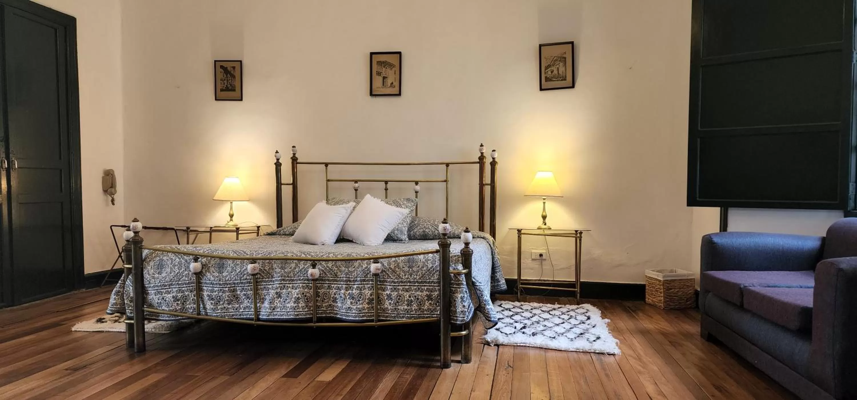 Bed in Hacienda Suescún - 300 Años de Historia