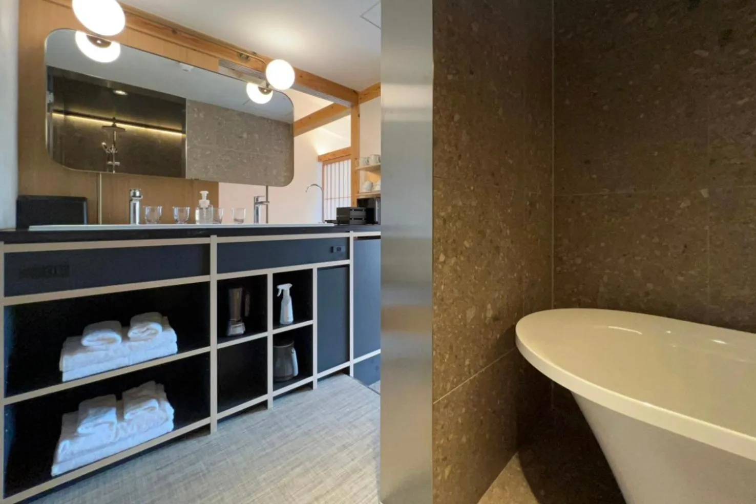 Bathroom in Kyoto ITOYA Hotel Mon