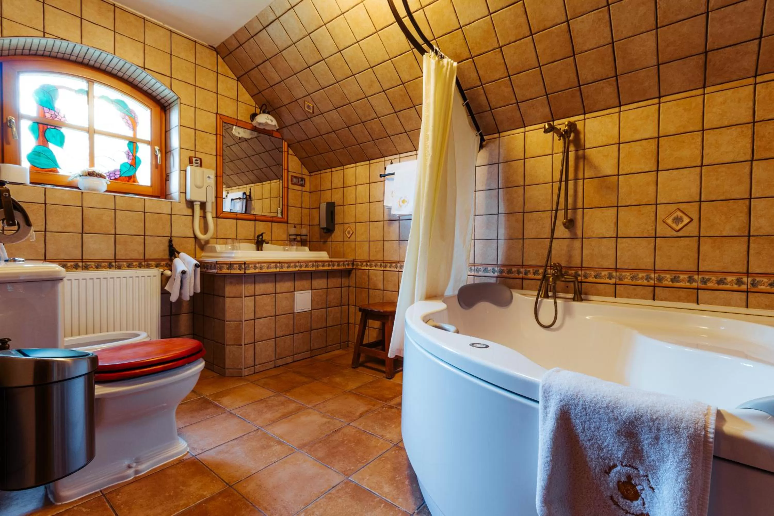 Toilet in Kulacs Csarda Panzio