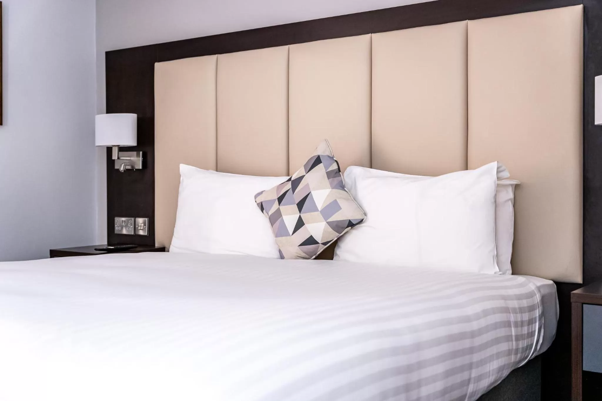 Bedroom, Bed in Trafford Hall Hotel Manchester, Trademark Collection by Wyndham