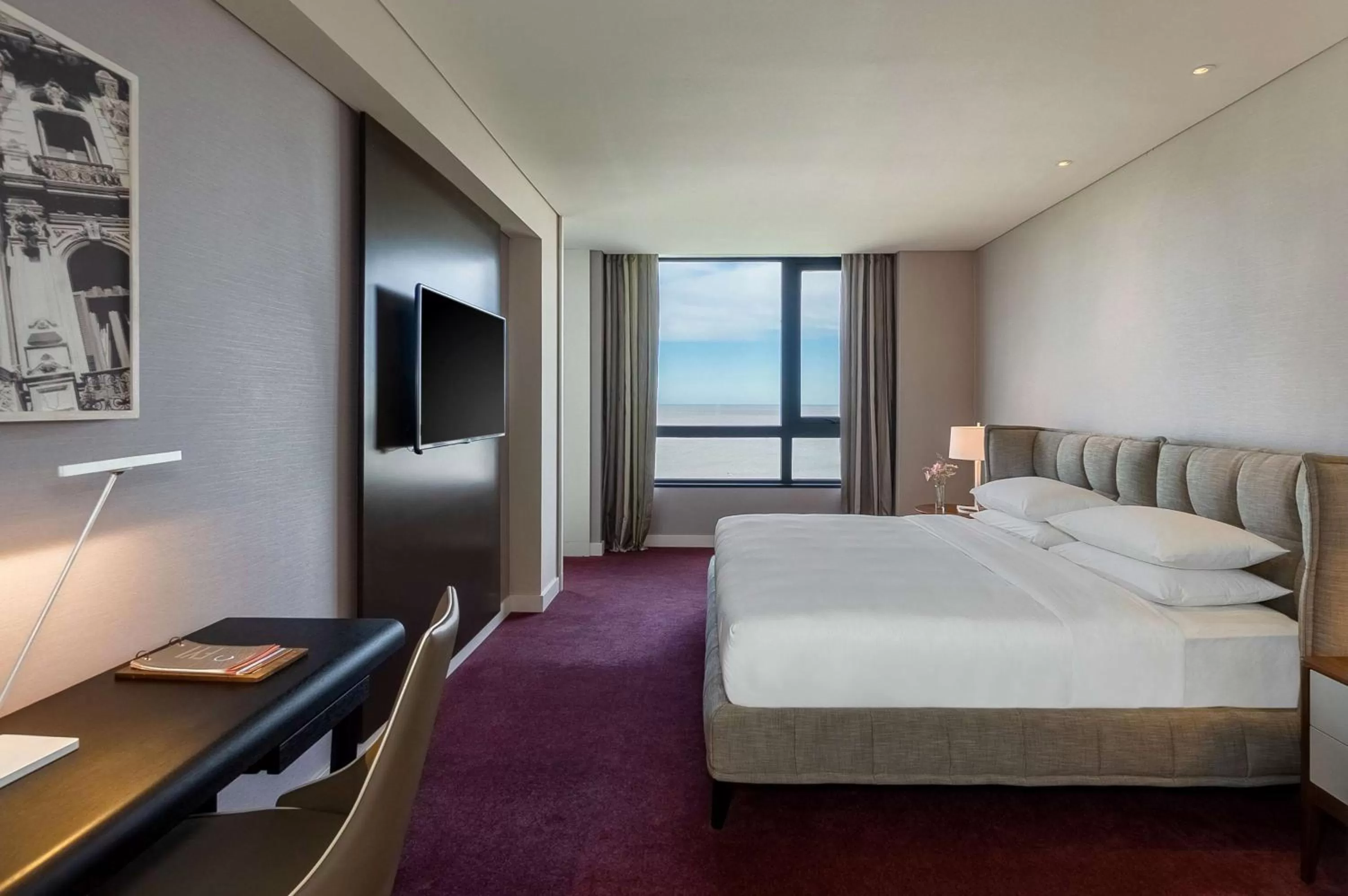 Photo of the whole room, Bed in Hyatt Centric Montevideo