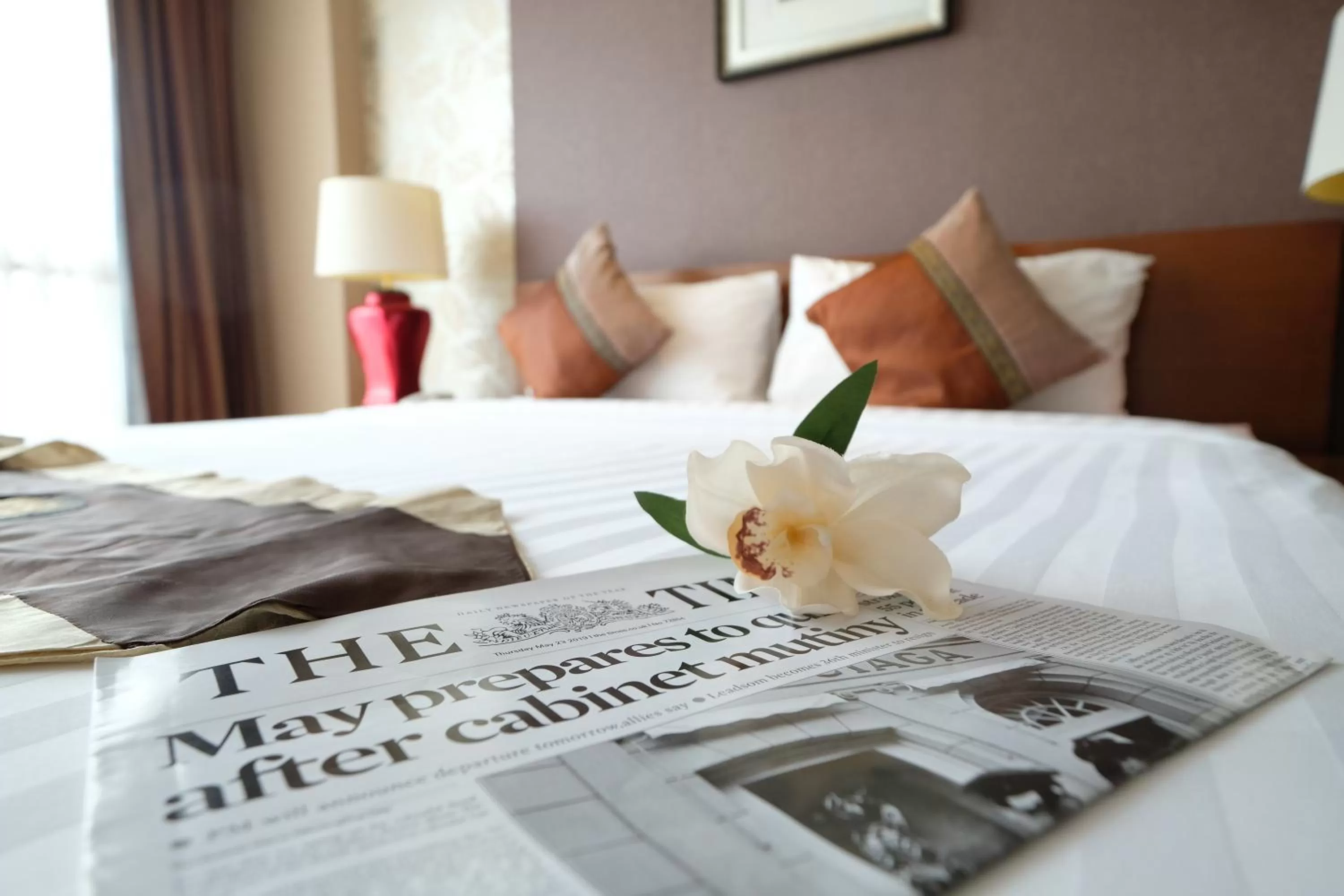 Bed in Lantana Resort Hotel Bangkok