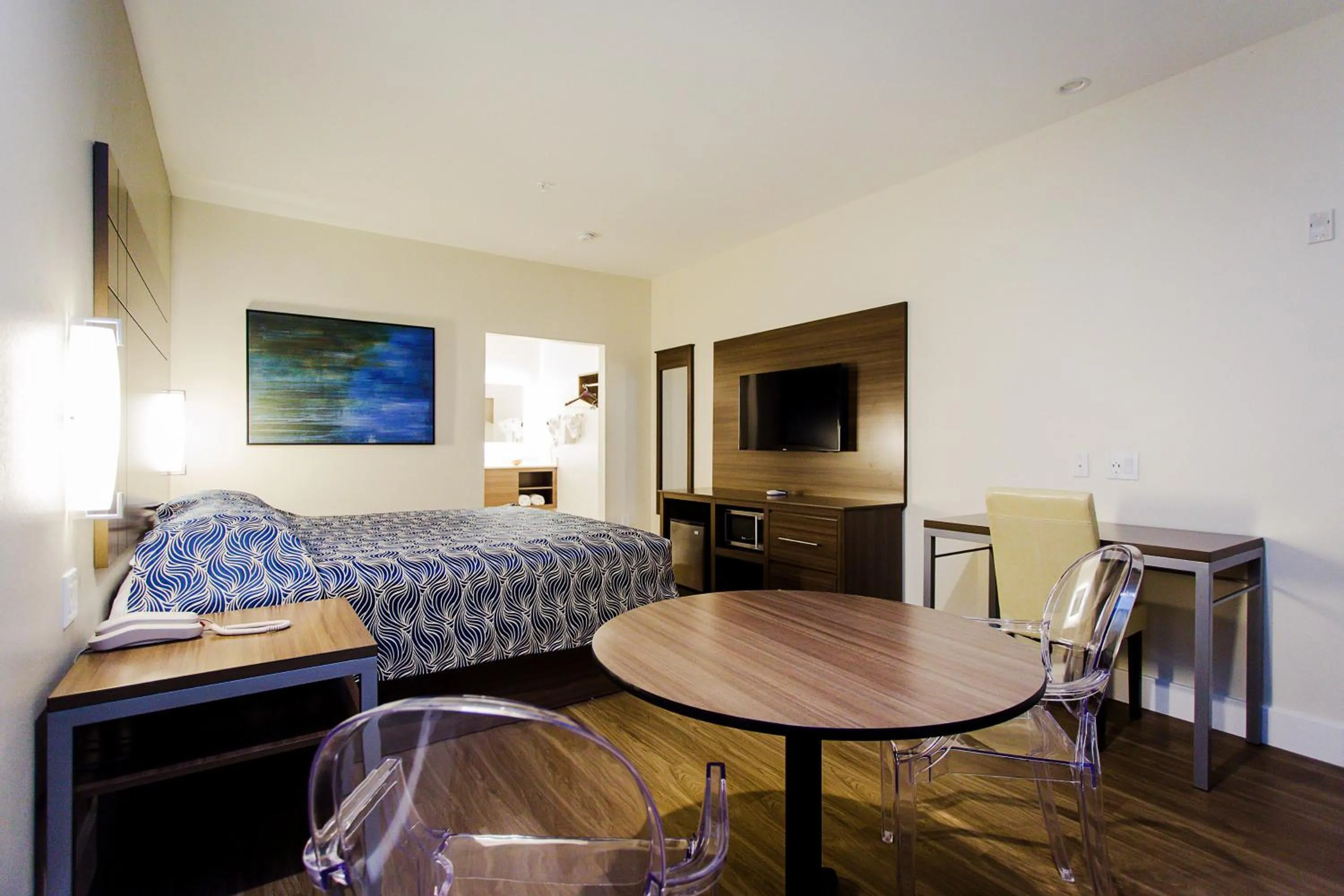 TV and multimedia, Bed in Palace Inn Blue US-59 & Gessner