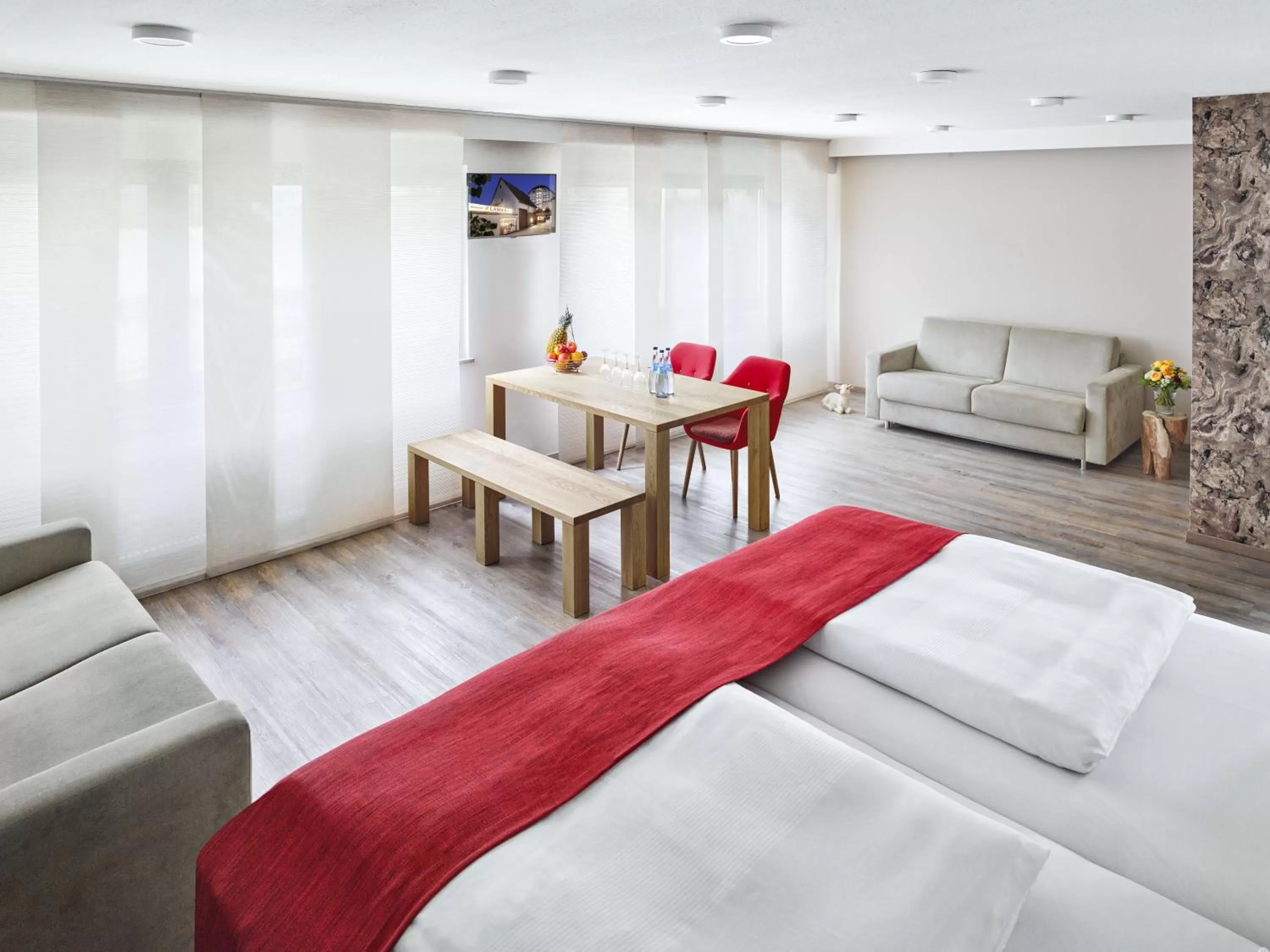 Photo of the whole room, Bed in Hotel Lamm