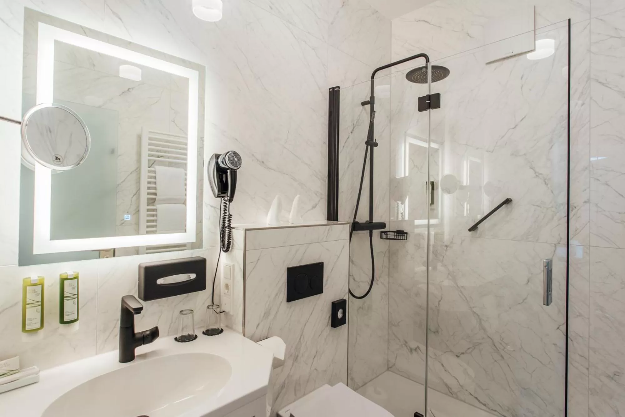 Bathroom in Strandhotel Hohenzollern