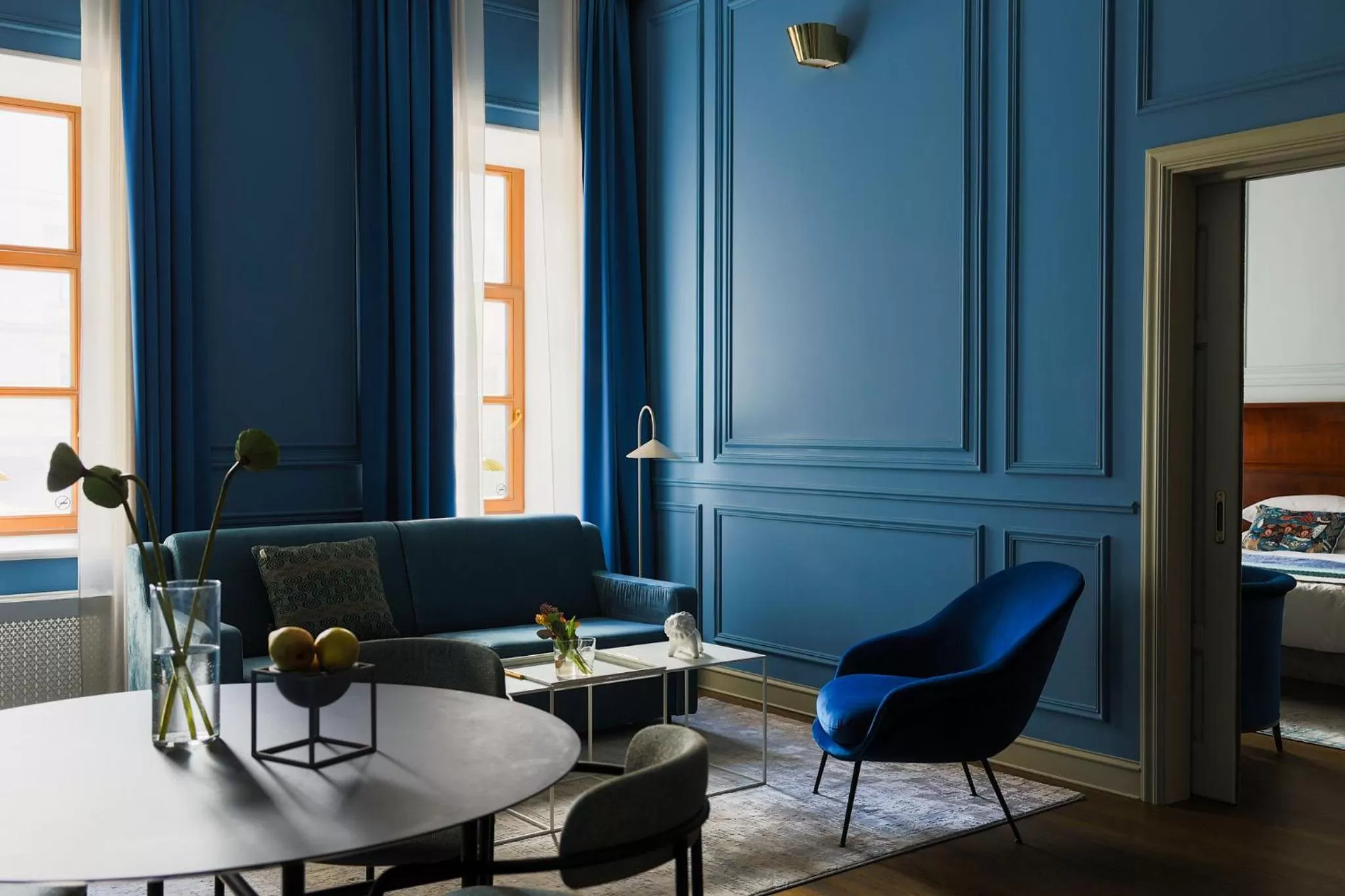 Living room in Leopolis Hotel