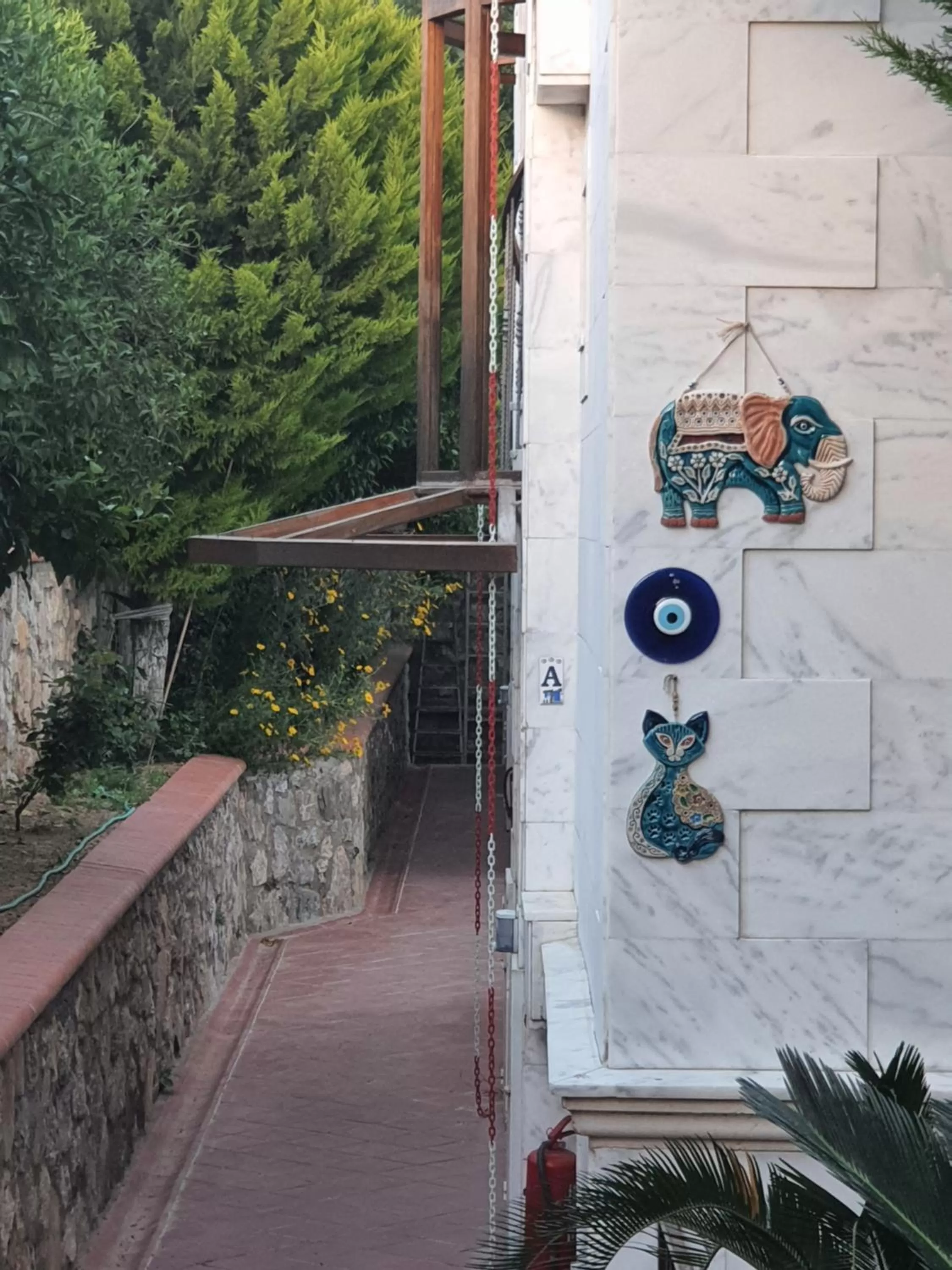 Facade/entrance in Stone House Hotel