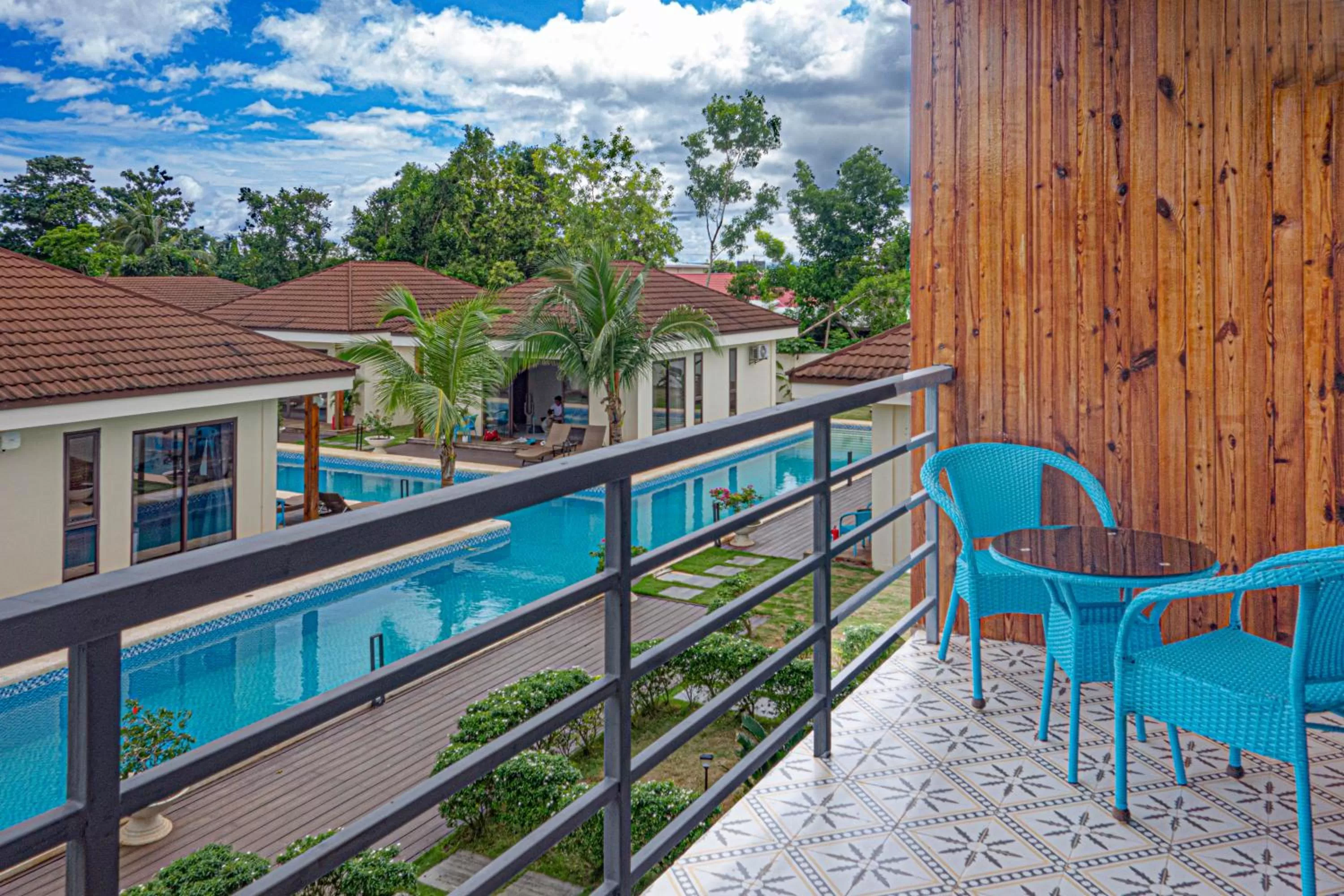 Balcony/Terrace in Amphitrite Resort