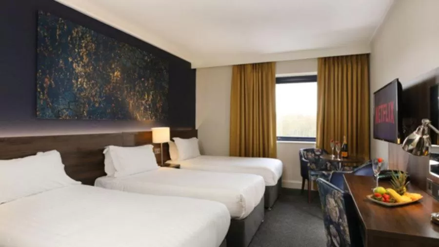 Bed in Nox Hotel Galway