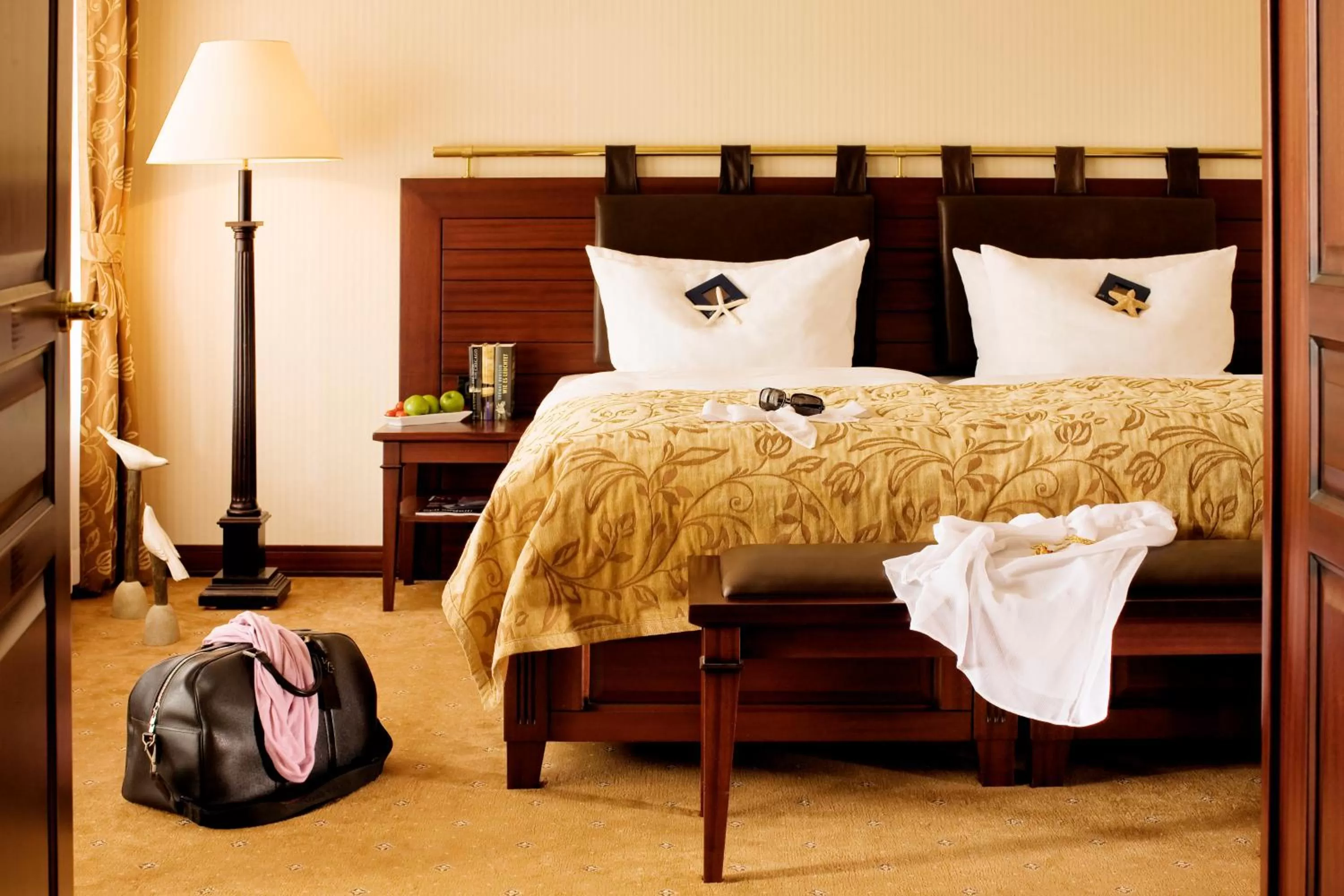 Bed in Yachthafenresidenz Hohe Düne