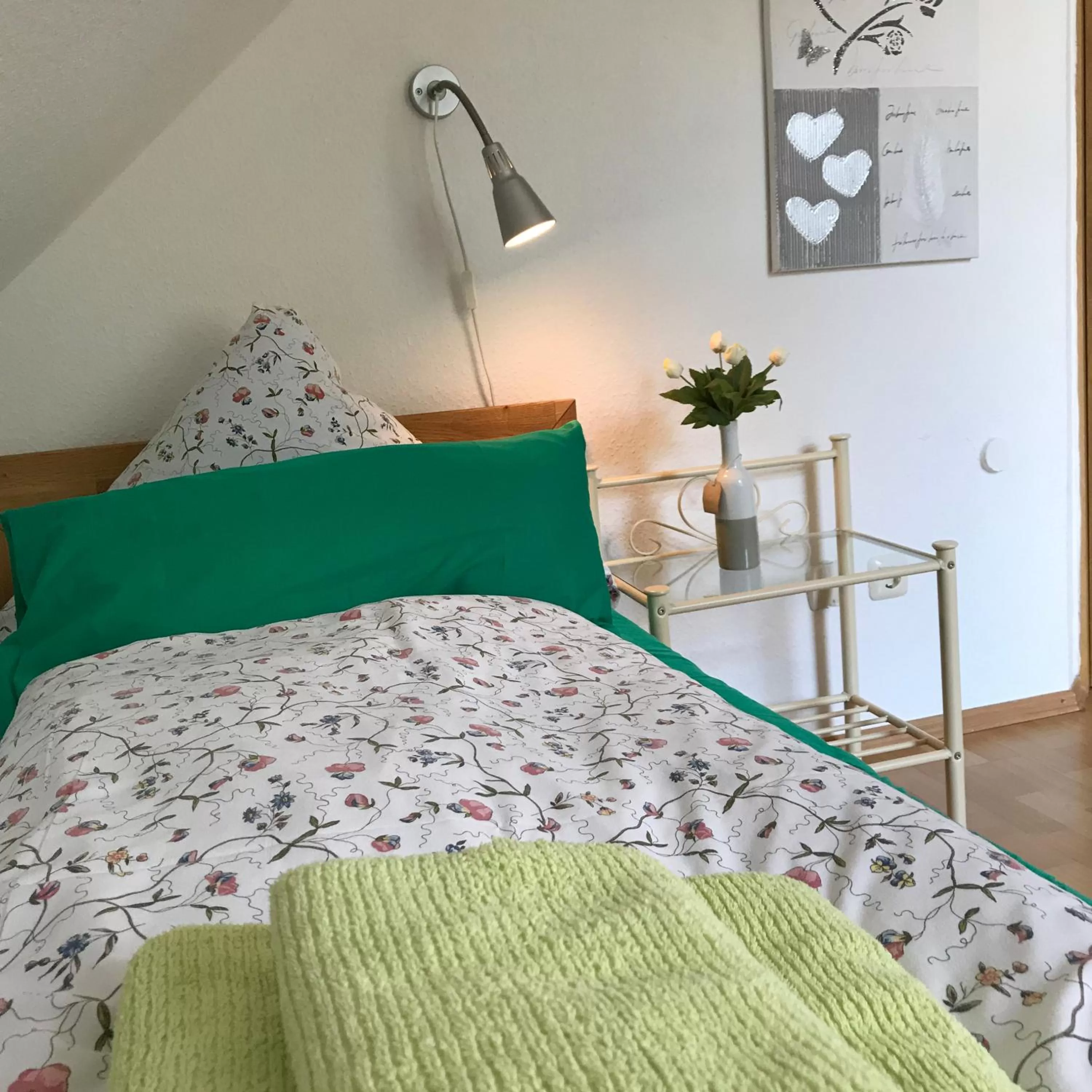 Decorative detail, Bed in Leezdorfer Hof