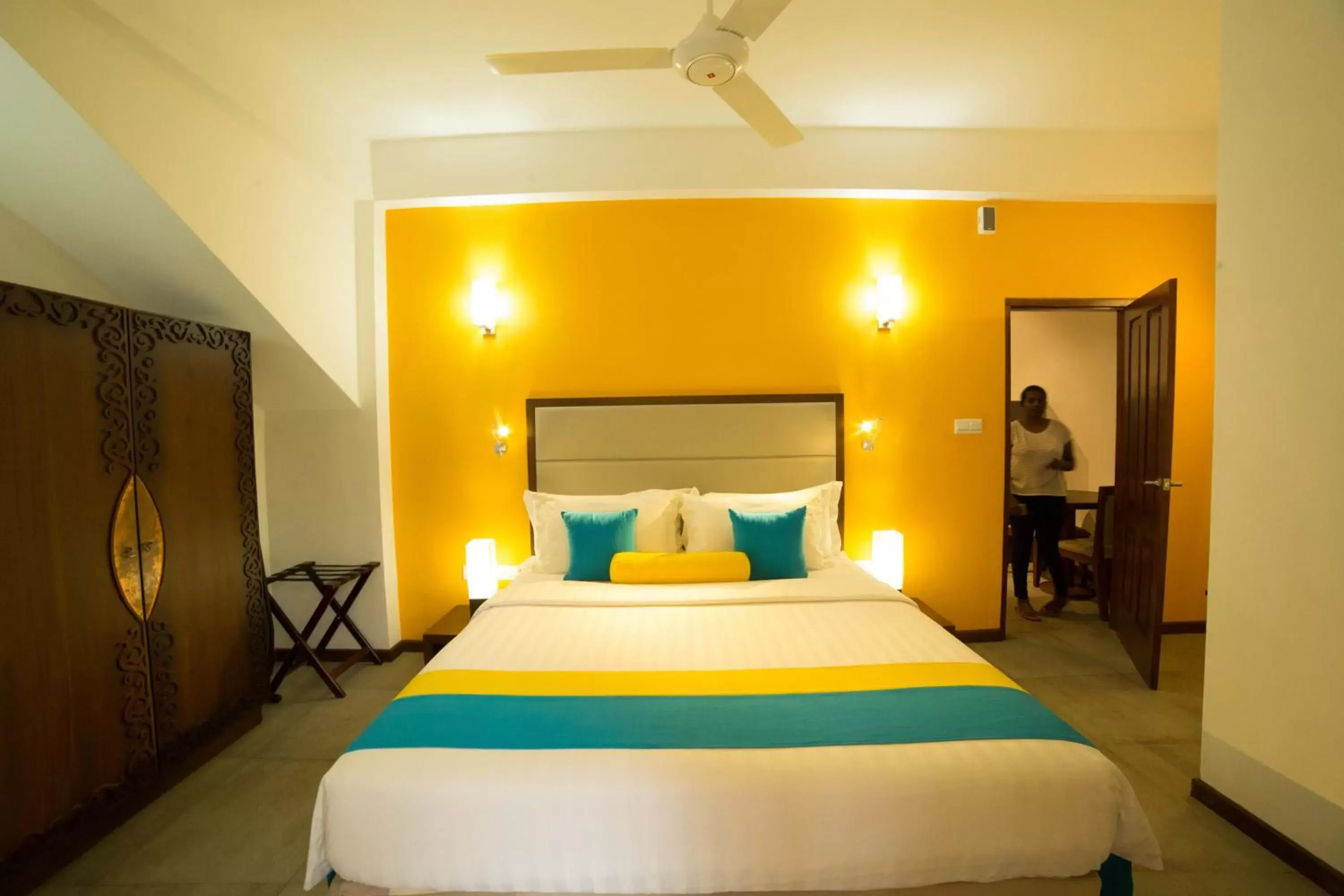 One-Bedroom Luxury Suite with Jacuzzi, Kitchenette & Terrace - single occupancy in The Thinnai - All-Suites Boutique Hotel One-Bedroom Luxury Suite with Jacuzzi, Kitchenette & Terrace - single occupancy in The Thinnai - All-Suites Boutique Hotel