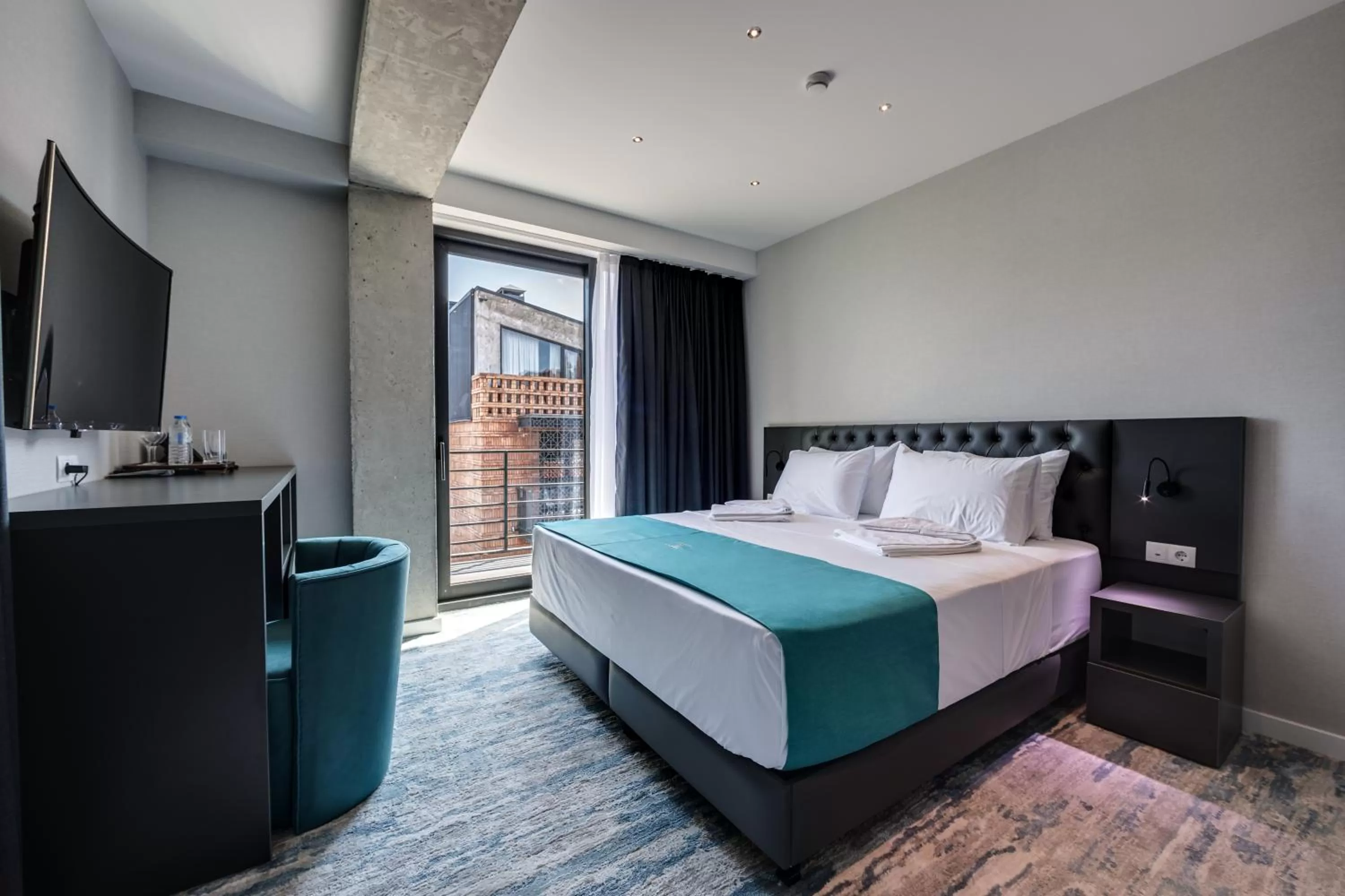 Bed in Mit Hotel Tbilisi