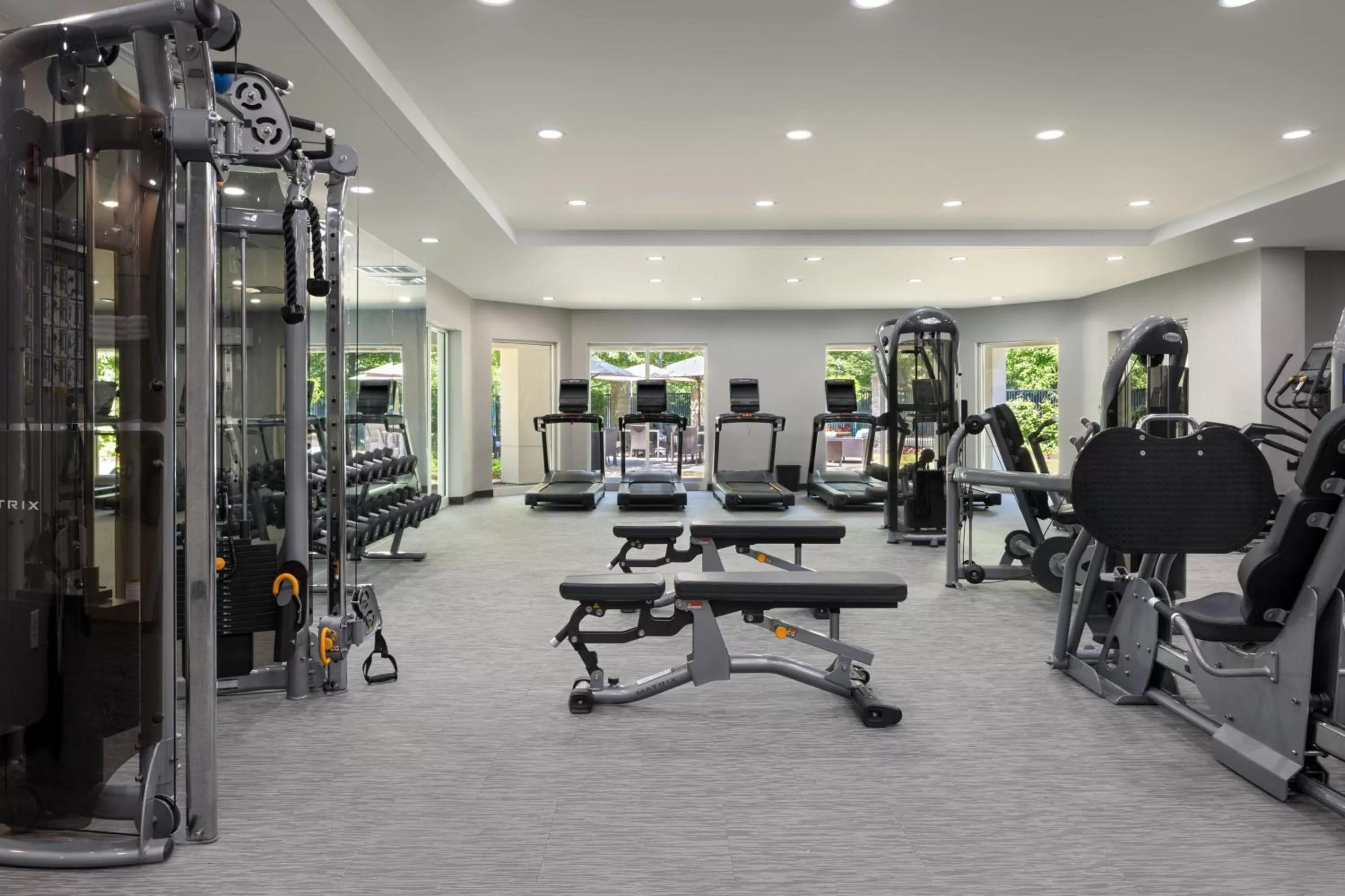Fitness centre/facilities in Courtyard Edison Woodbridge