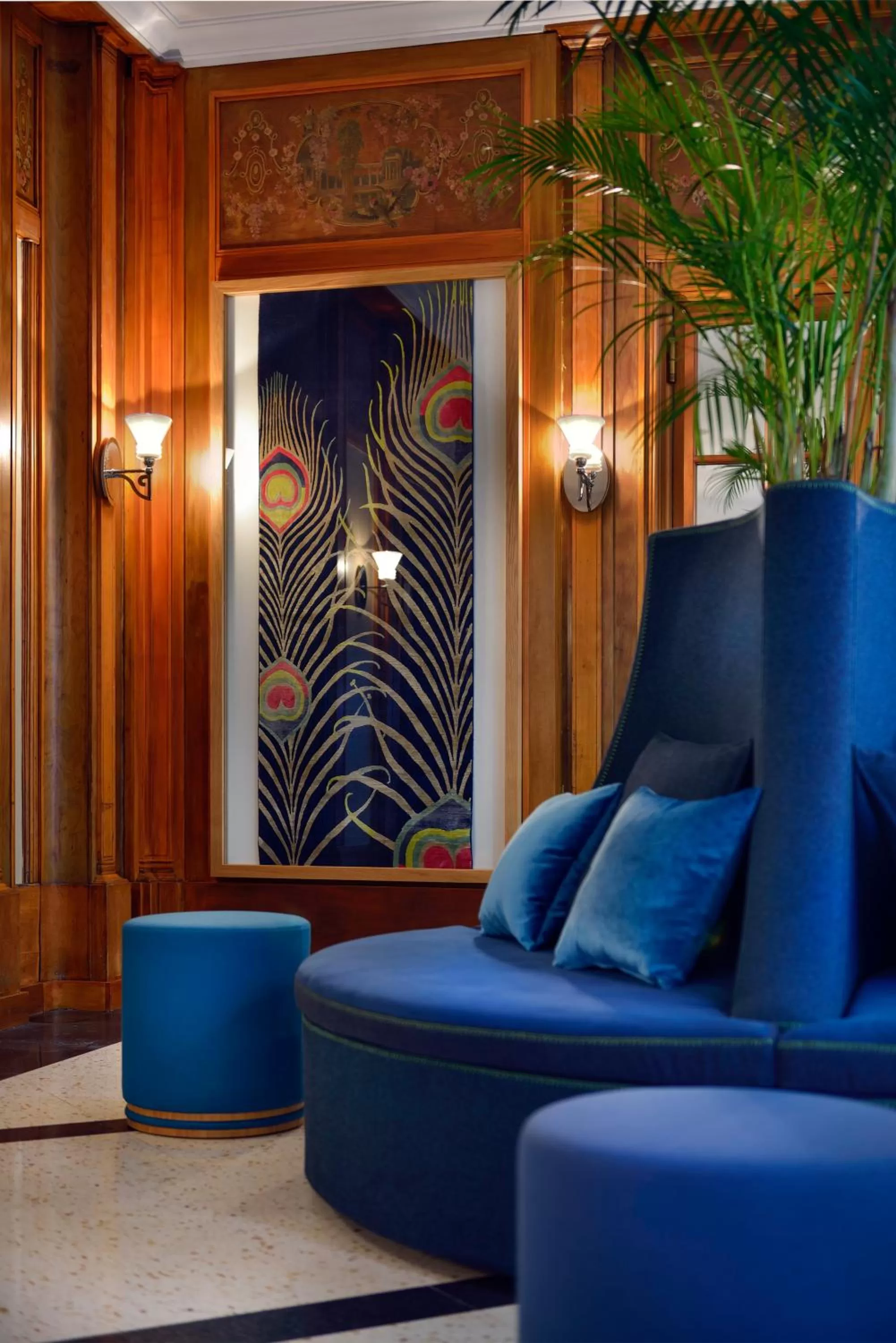 Lobby or reception in l'Echiquier Opéra Hotel Paris - MGallery Collection