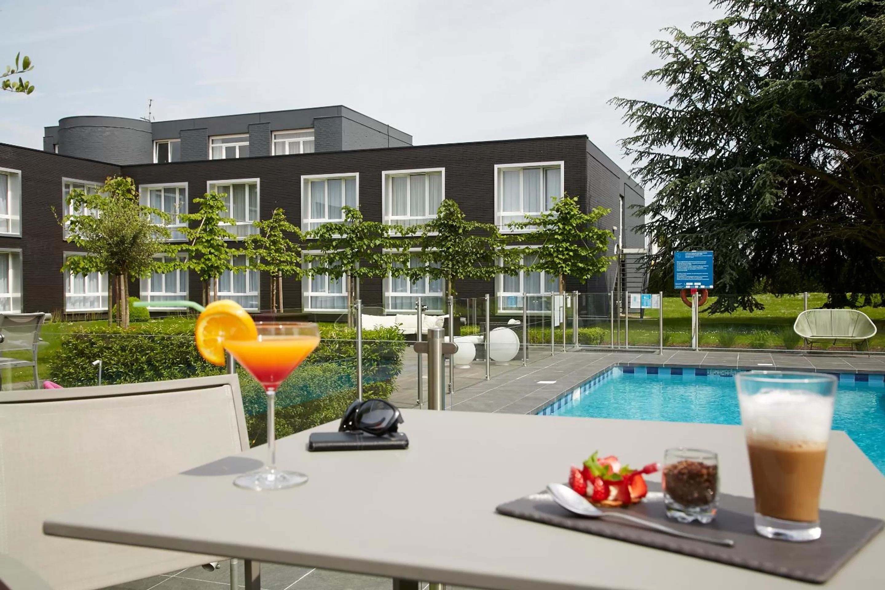 Patio in Novotel Lens Noyelles