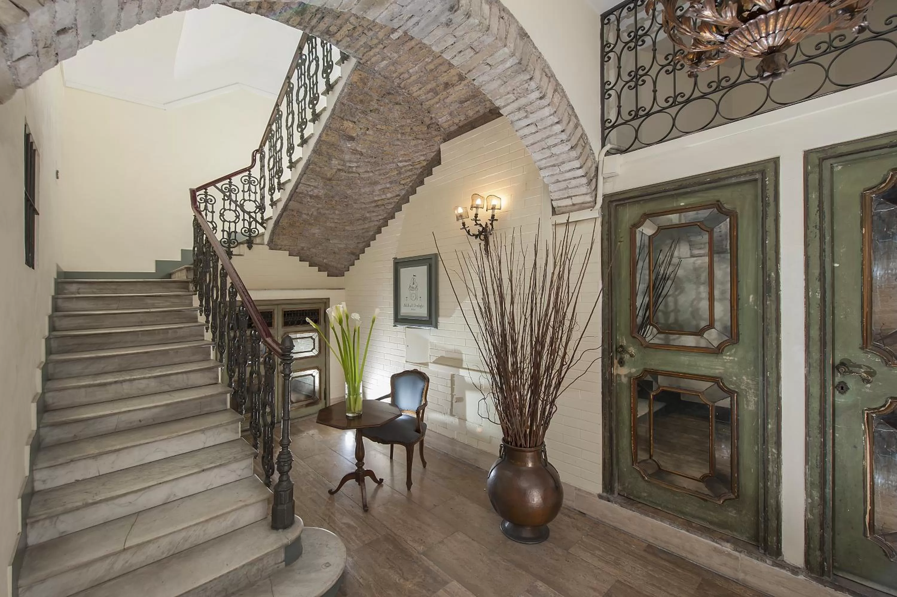 Lobby or reception in All'Orologio