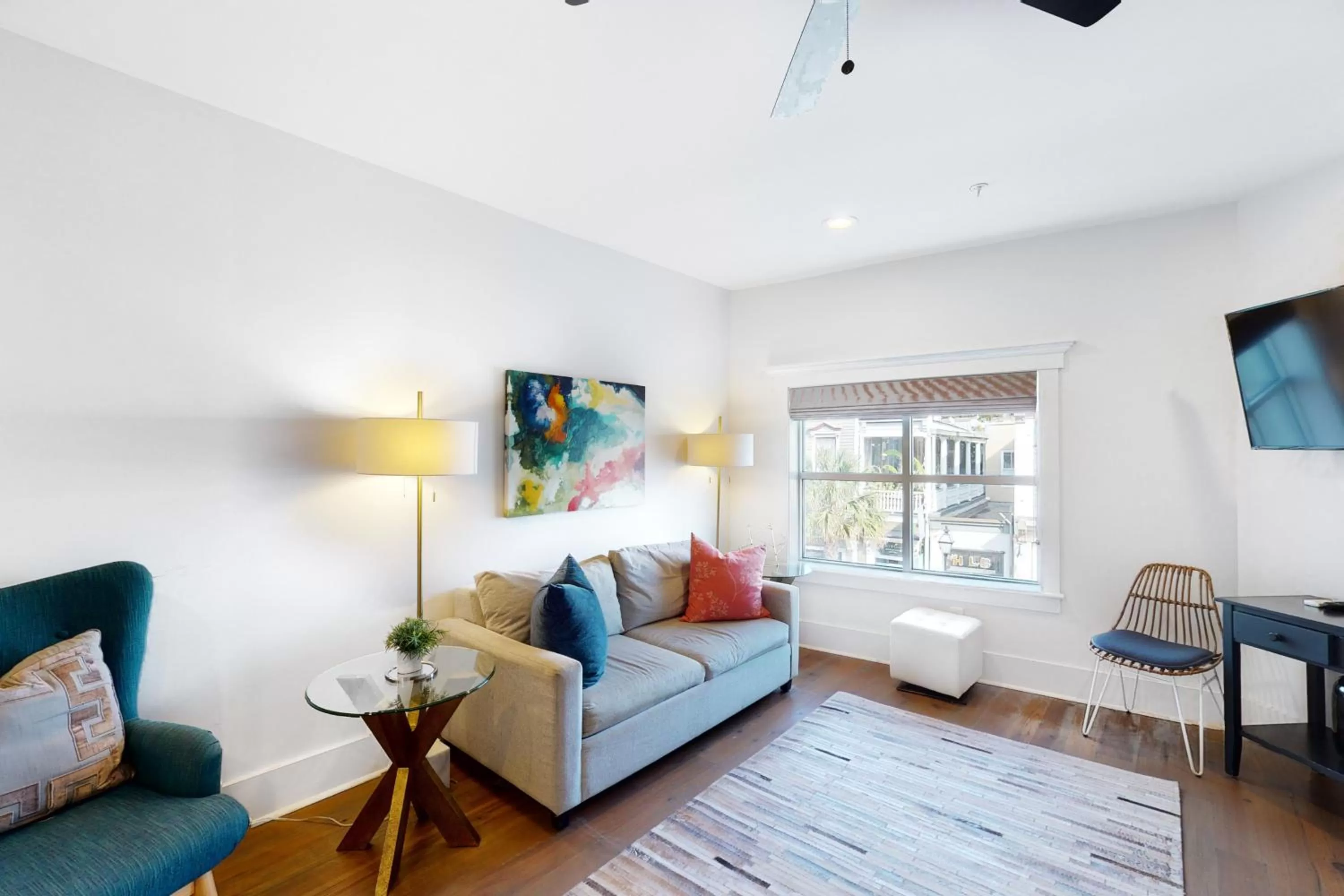 Seating Area in 493 King Two Bedroom Suites