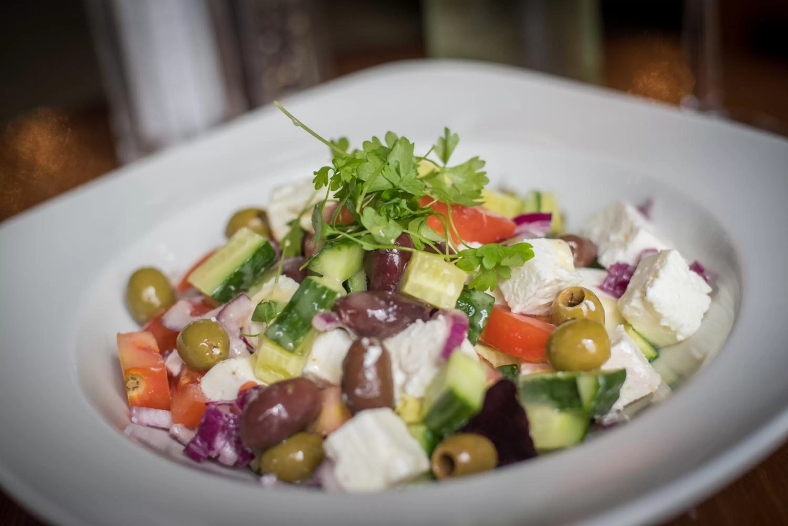 Food close-up in Cairn Hotel