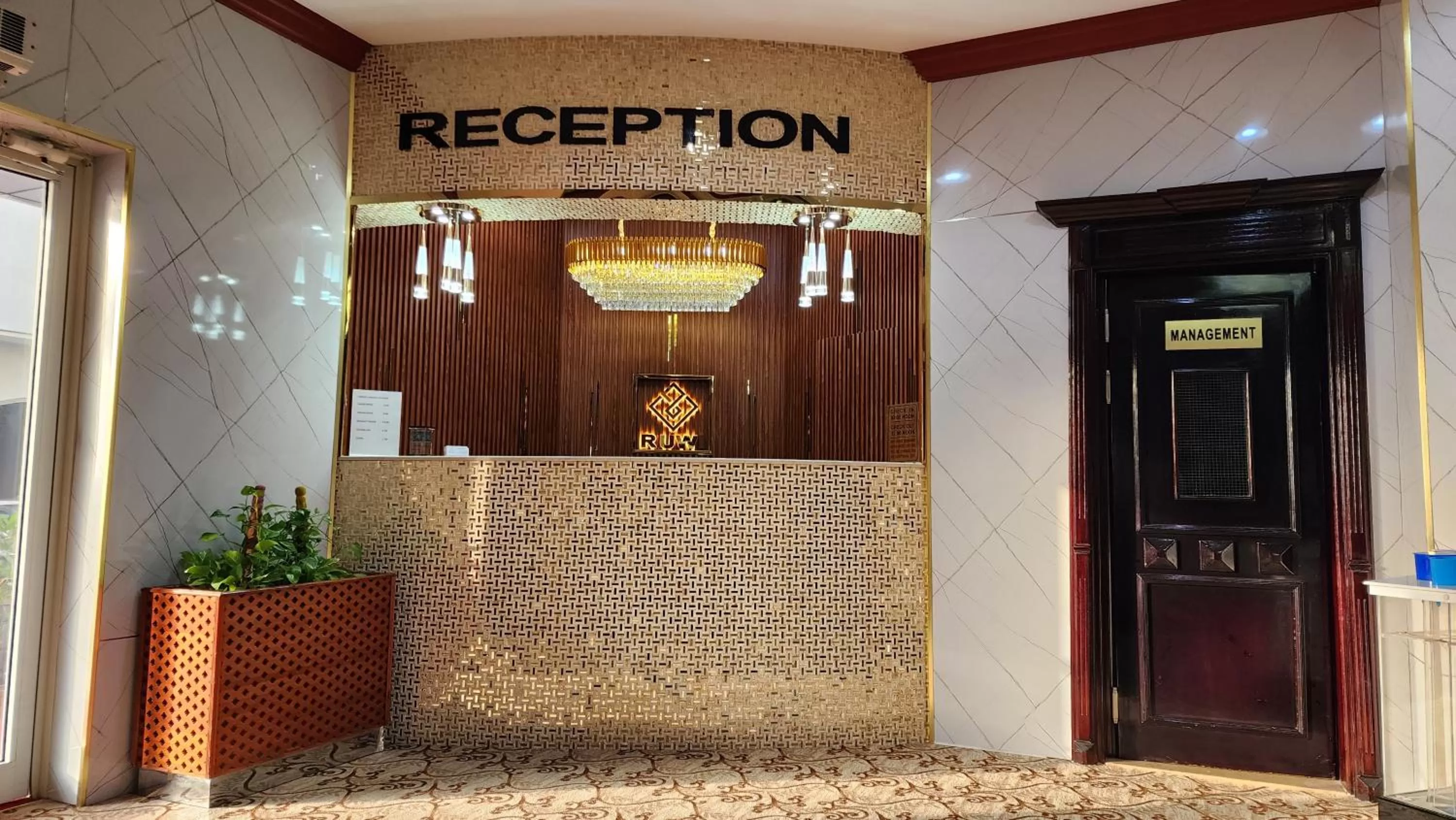 Lobby or reception in Ruwi Beach Hotel Apartments - MAHA HOSPITALITY GROUP