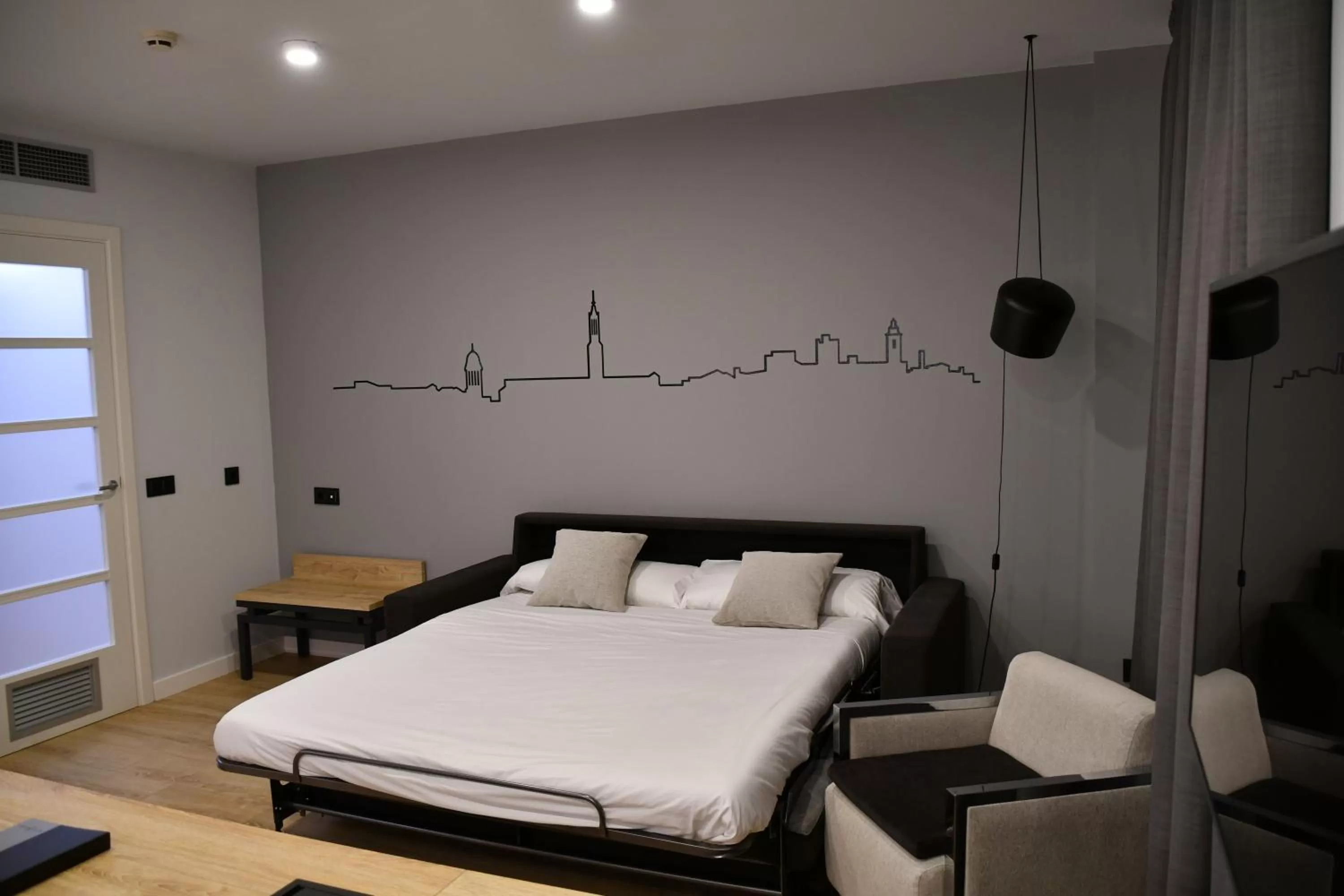 Bed in Hotel Class Valls