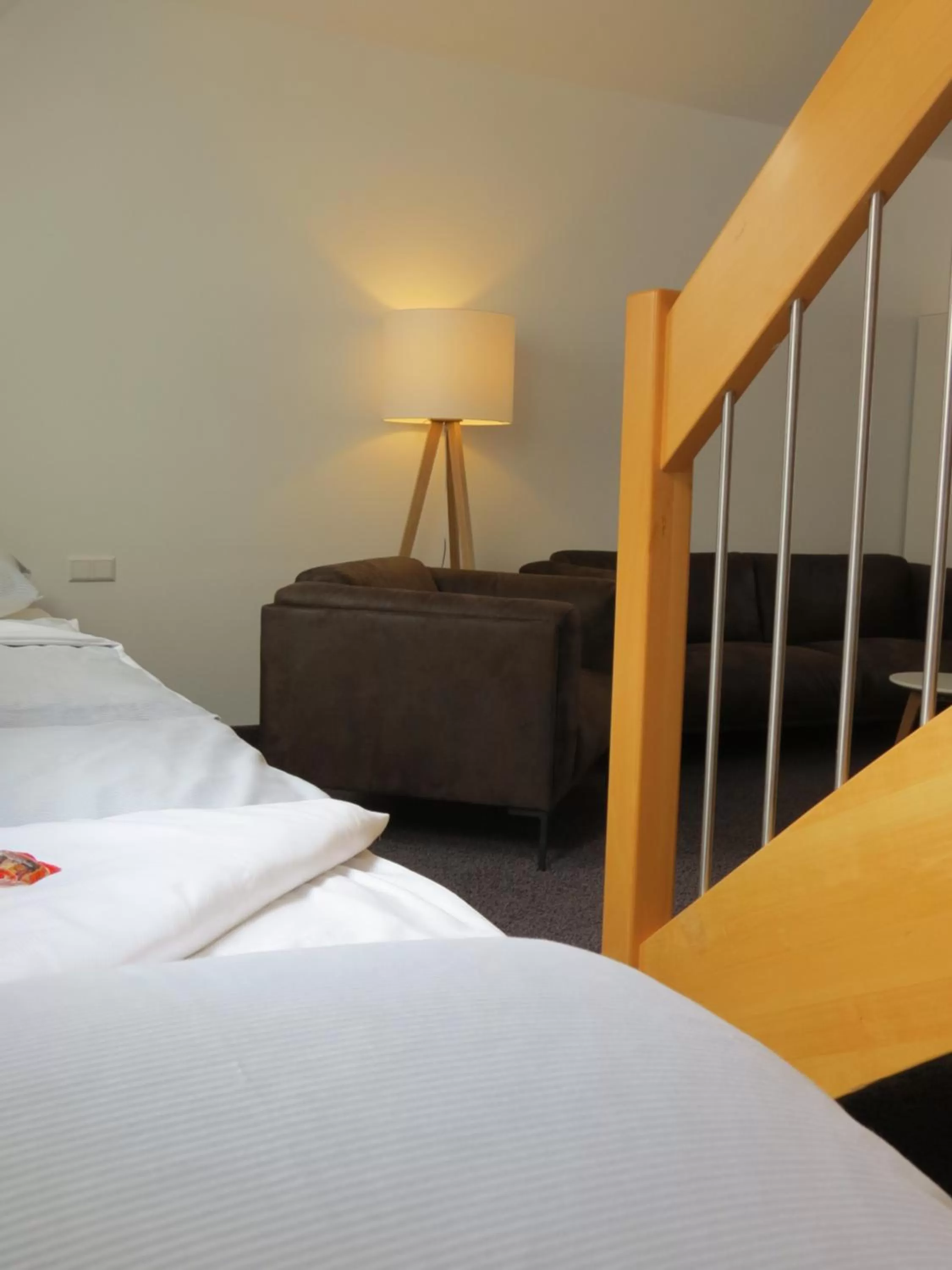 Bed in Comfor Hotel Ulm City