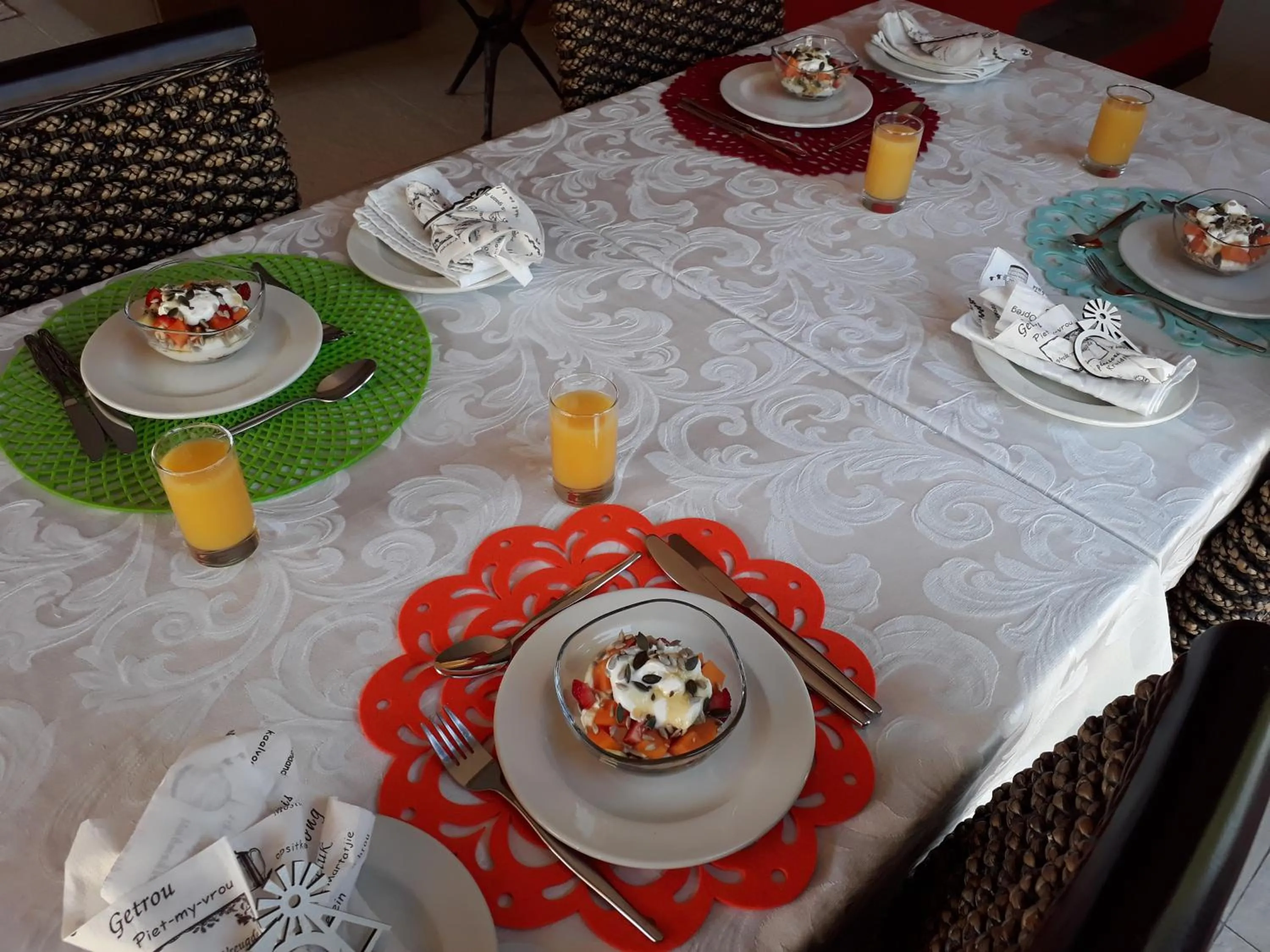 Food in Karoo Sun Boutique Guest House