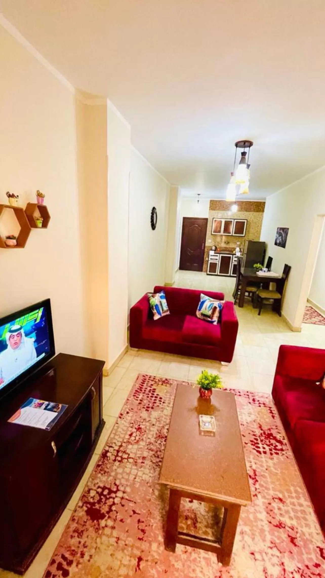 Seating Area in Charbel apartments