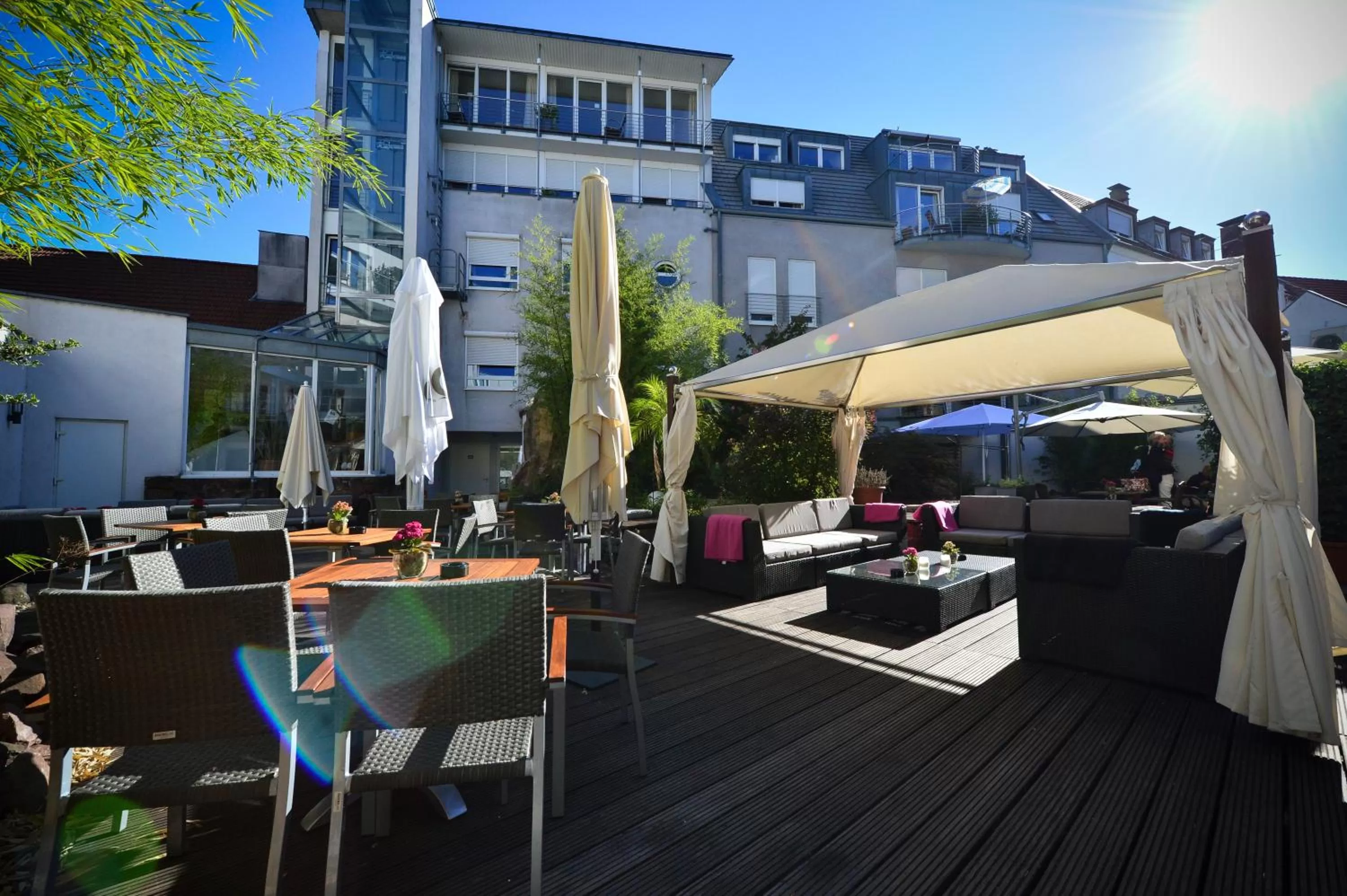 Patio in Domaine Leidinger