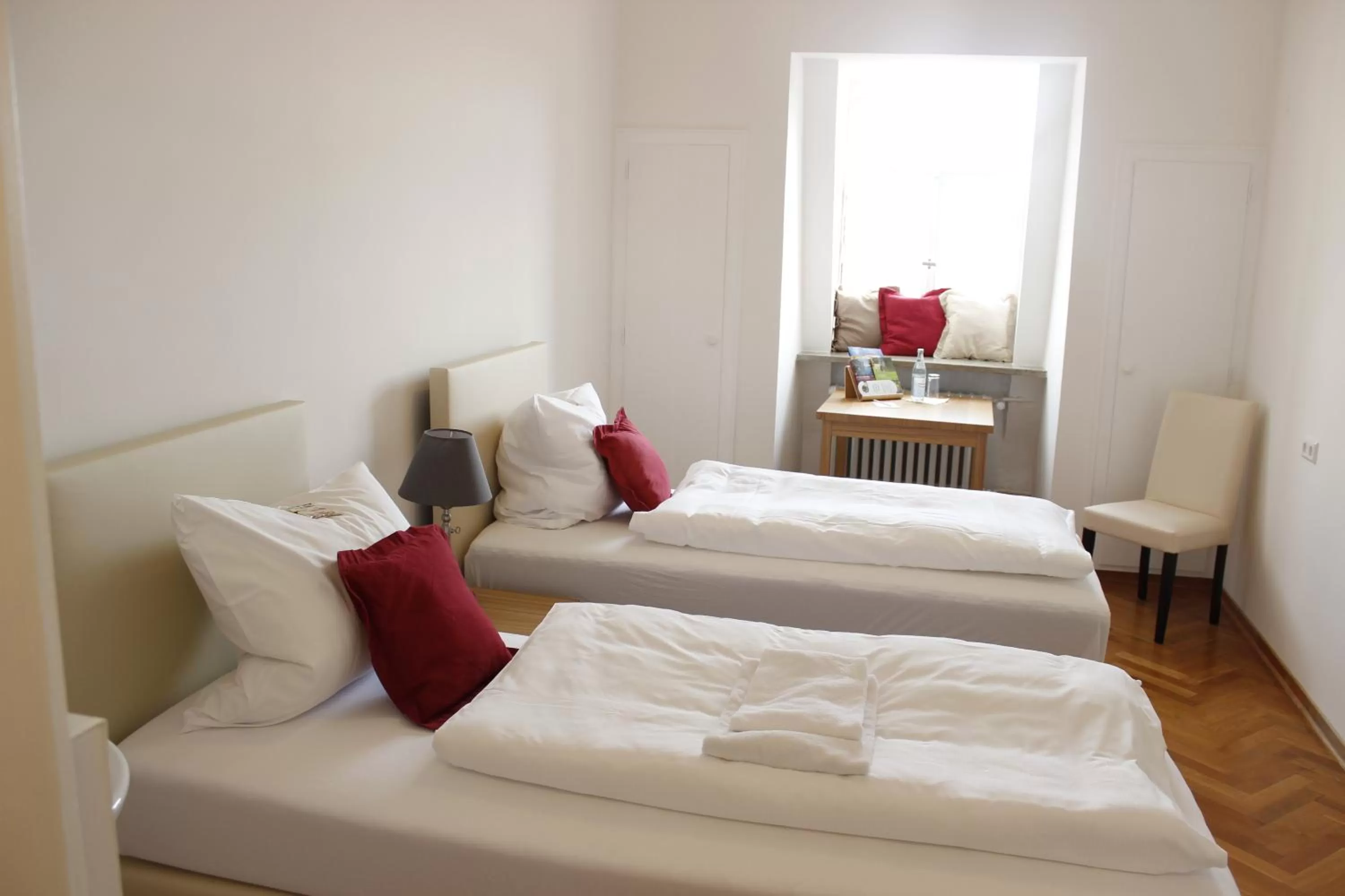 Photo of the whole room, Bed in BioHotel Schloss Kirchberg