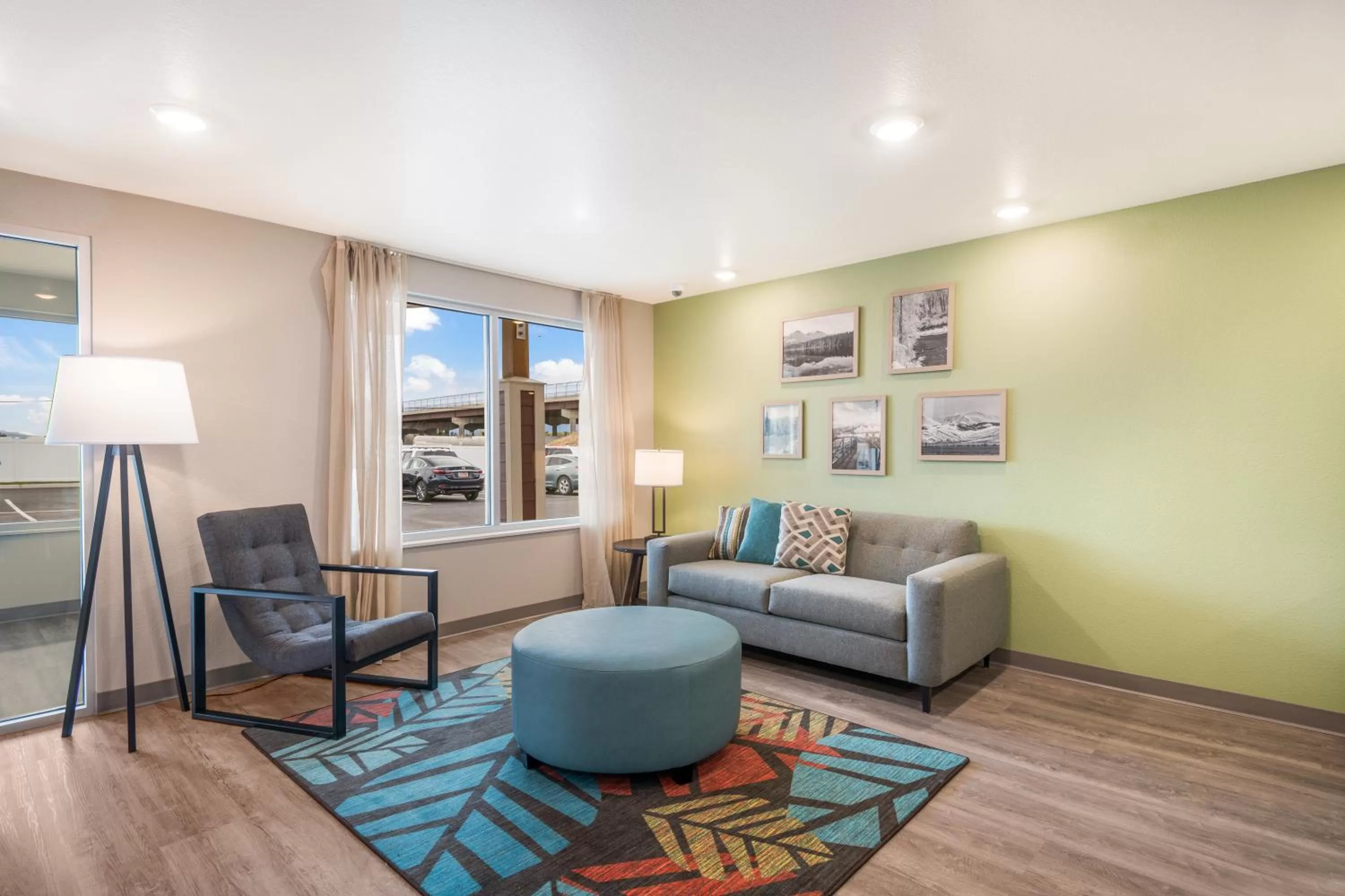 Lobby or reception in WoodSpring Suites Broomfield-Westminster