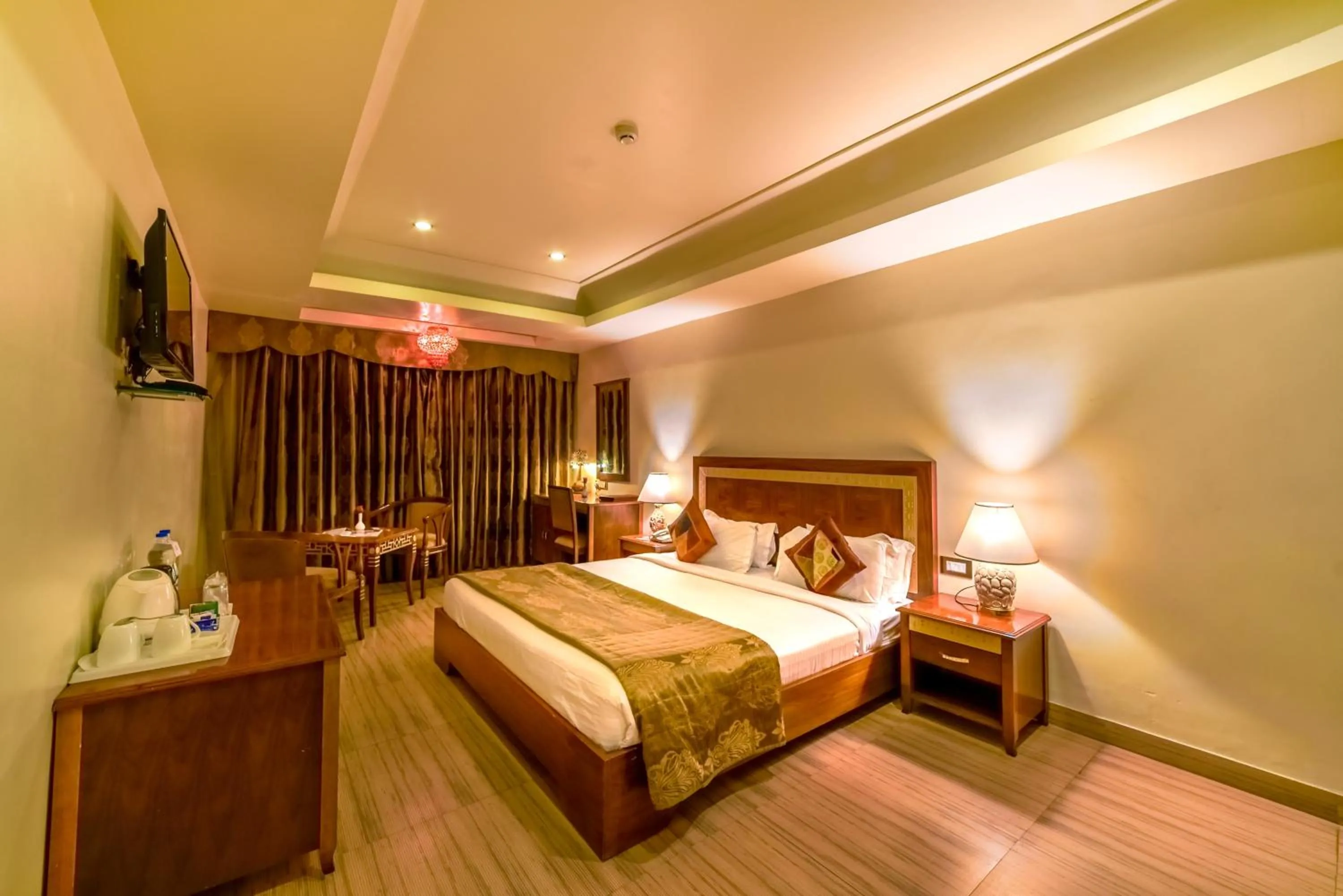 Photo of the whole room, Bed in Chokhi Dhani The Palace Hotel